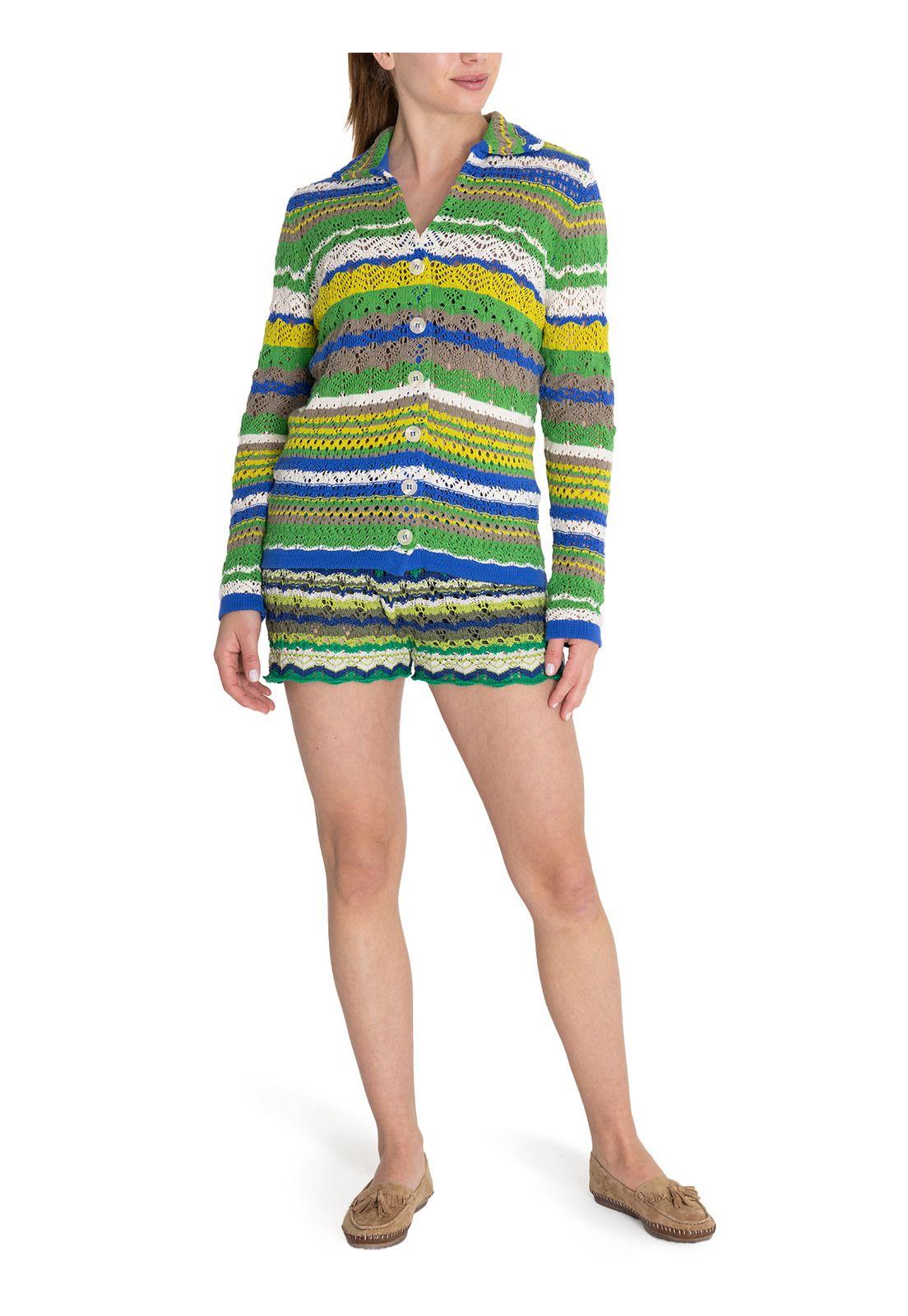 Chaleco Algodón Orgánico Verde Darke Mujer -8