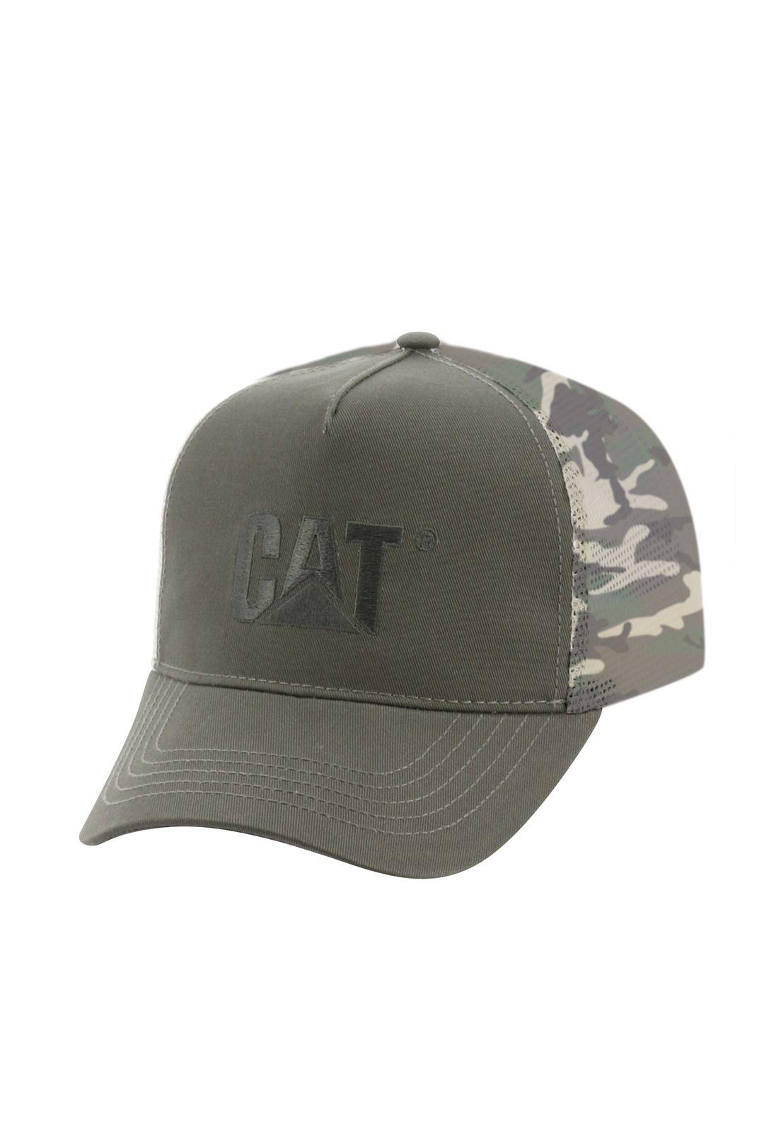 Jockey Hombre Design Mark Mesh Hat Gris-0