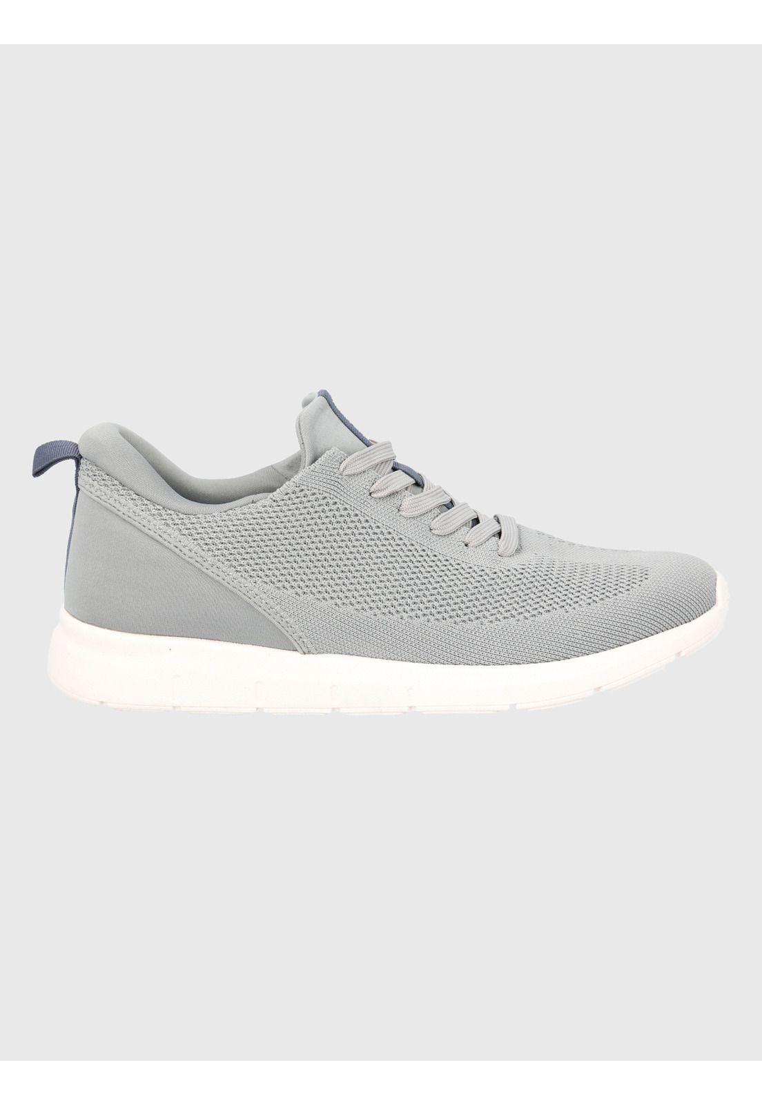 Zapatilla Gris Claro Hombre Guiza -1