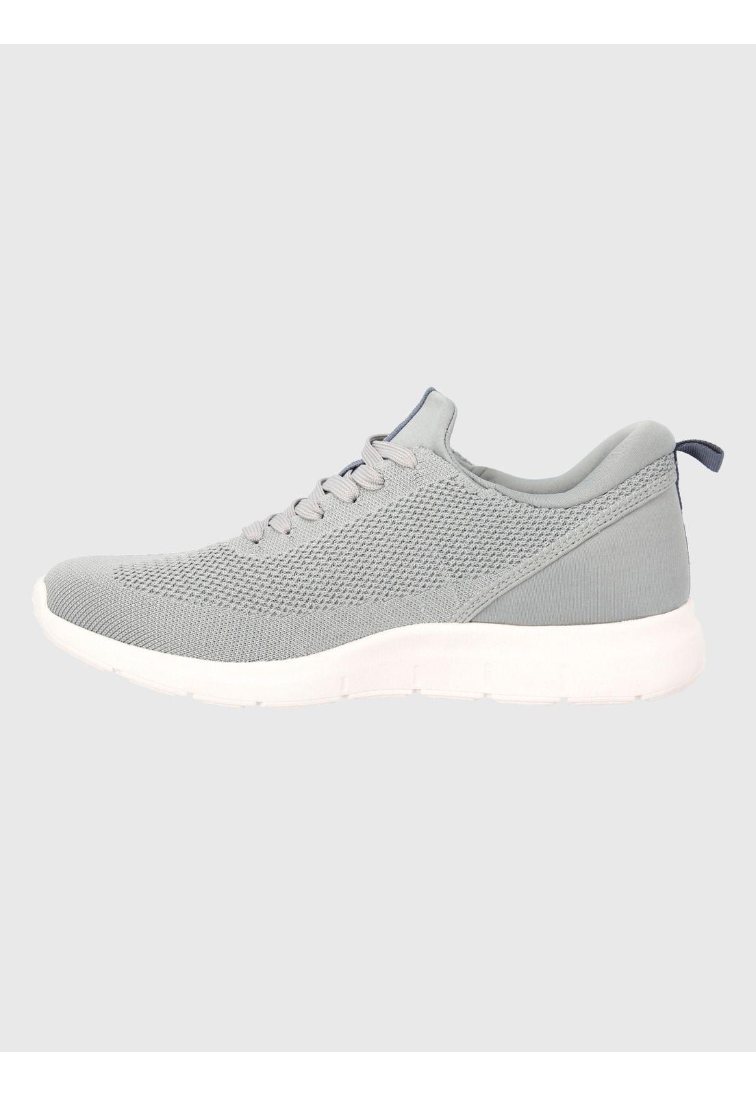 Zapatilla Gris Claro Hombre Guiza -4