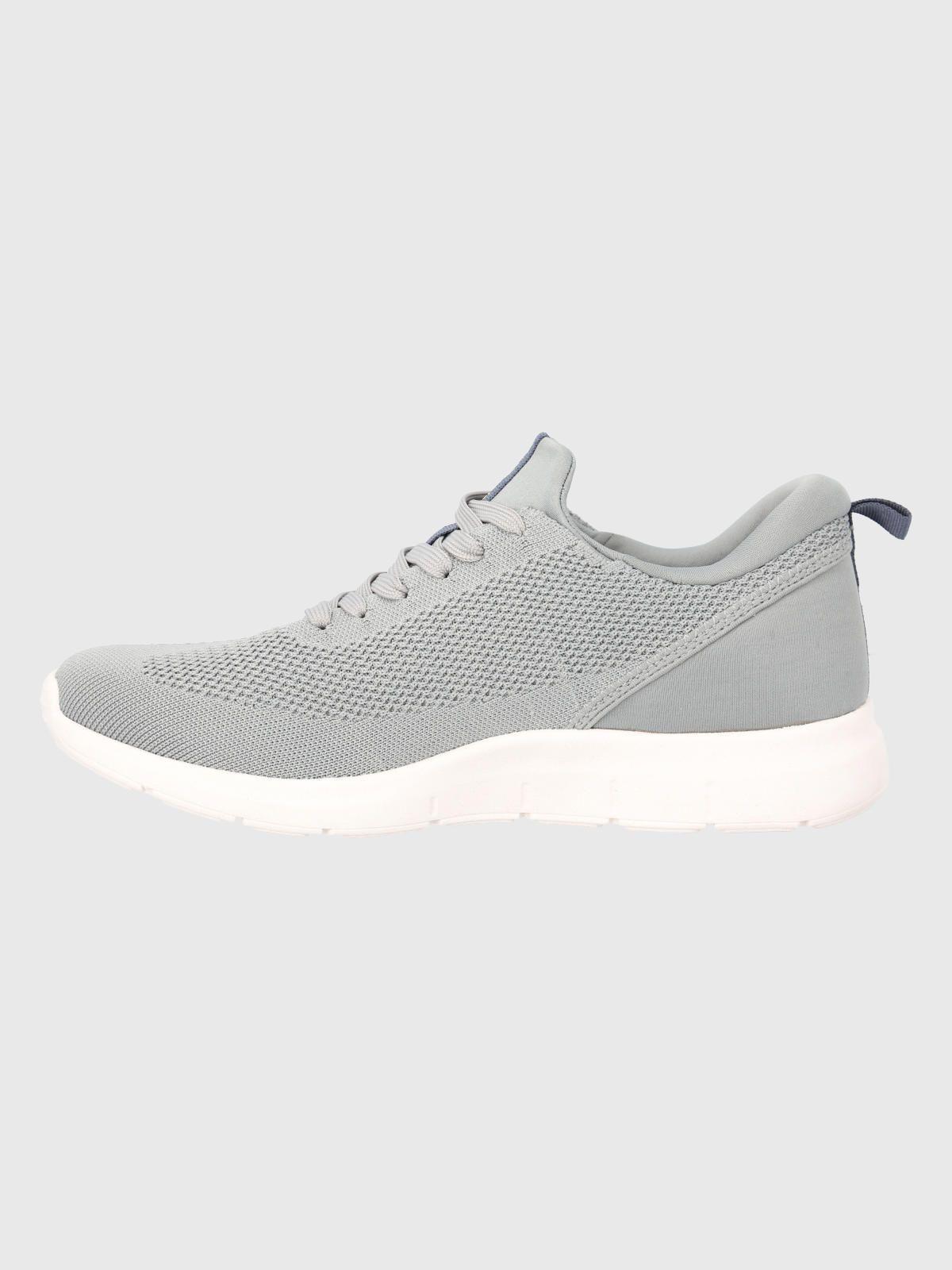 Zapatilla Gris Claro Hombre Guiza -4
