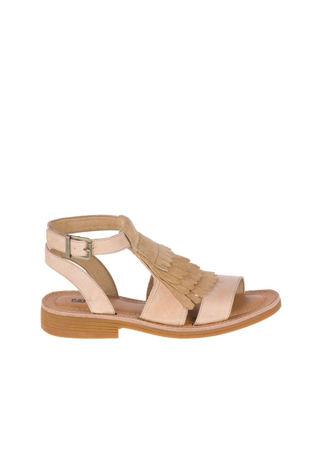 Sandalia Mujer Casual Arabella Café-1