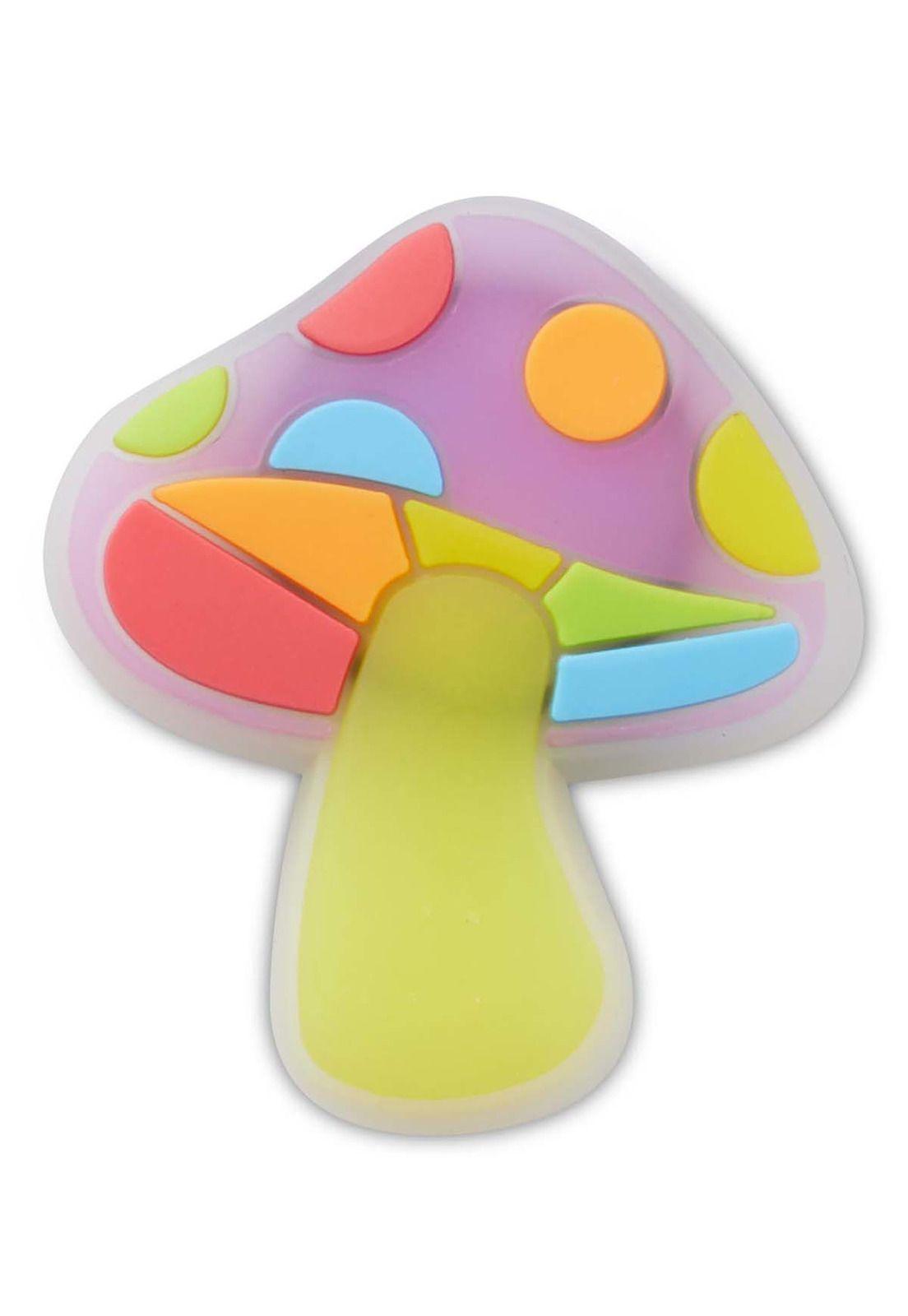 Jibbitz Crocs Lights Up Mushroom Blanco-0