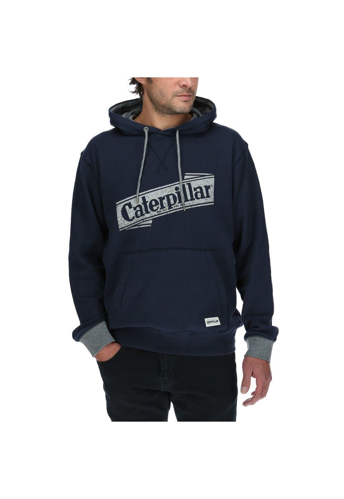 Poleron Hombre Graphic Sweatshirt Azul-0