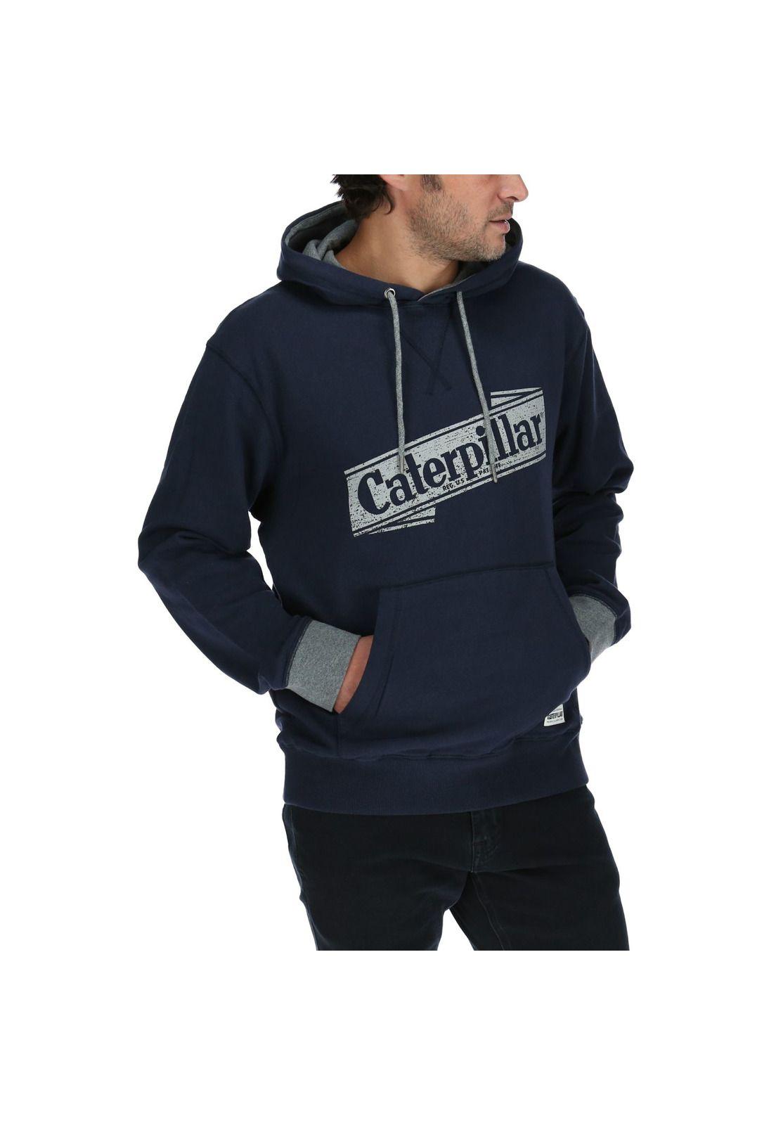 Poleron Hombre Graphic Sweatshirt Azul-3