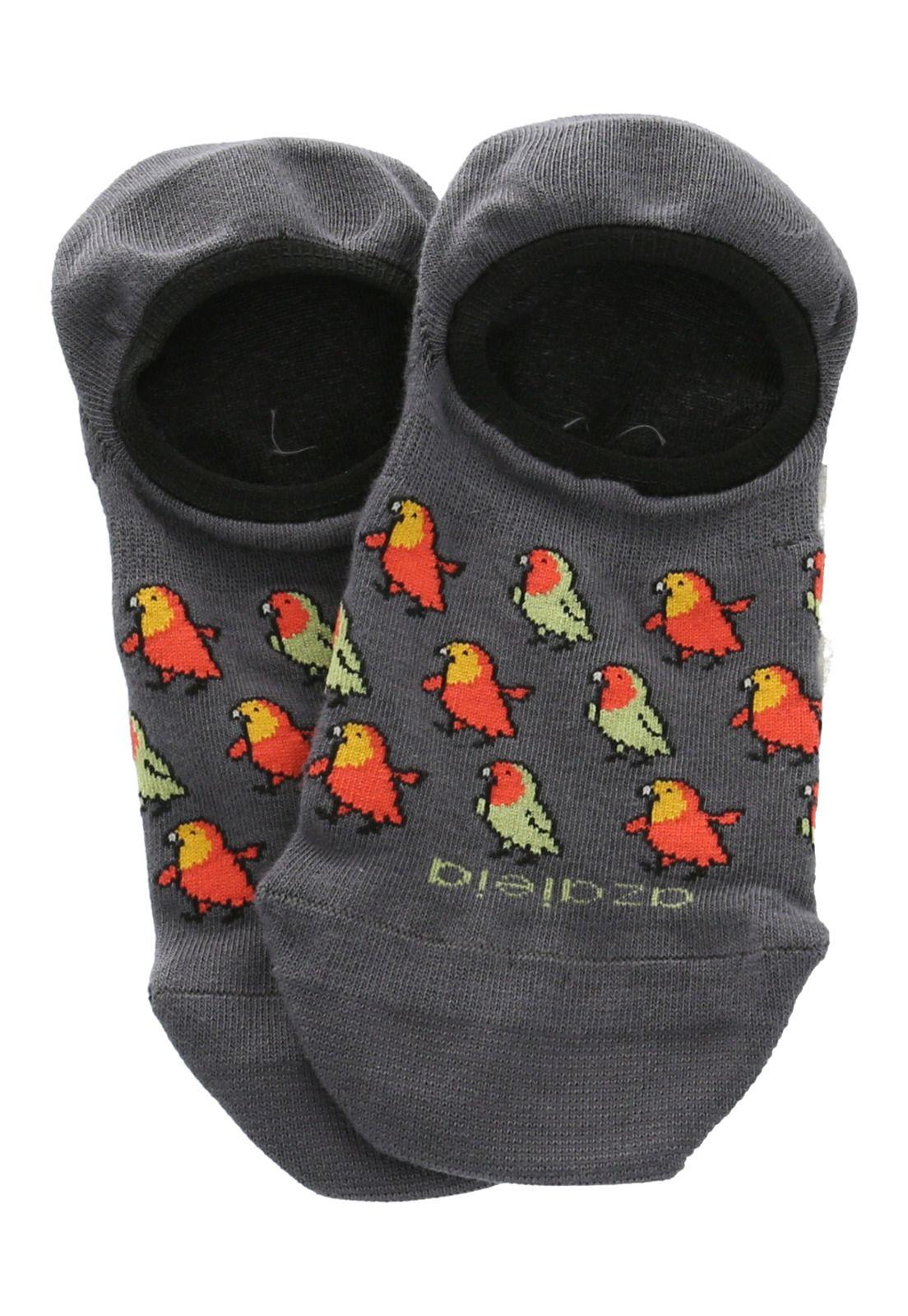 Calcetines  Inv Parrot Mujer Gris-2