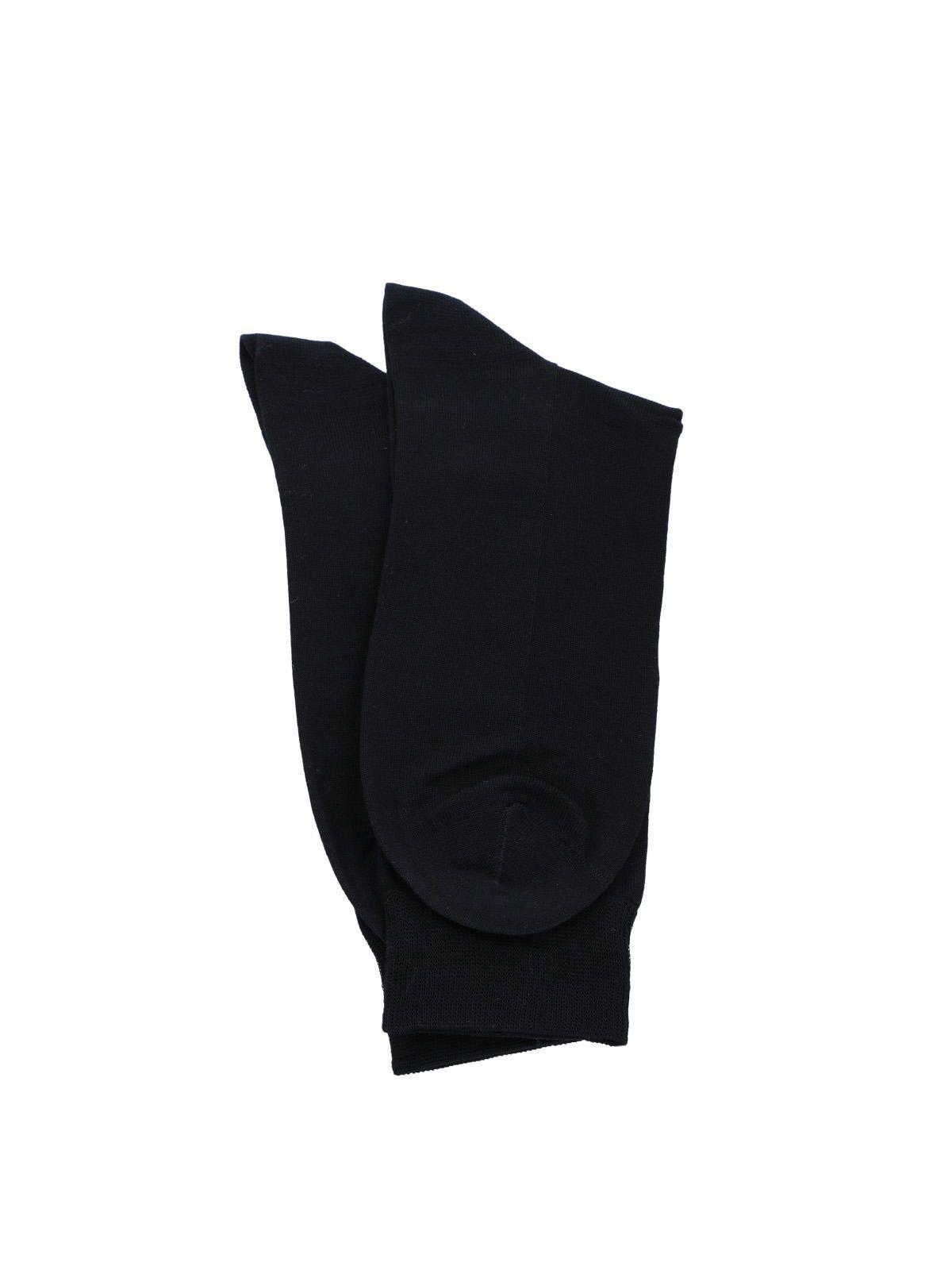 Calcetín Algodón Hombre D Antislip Azul Oscuro-2