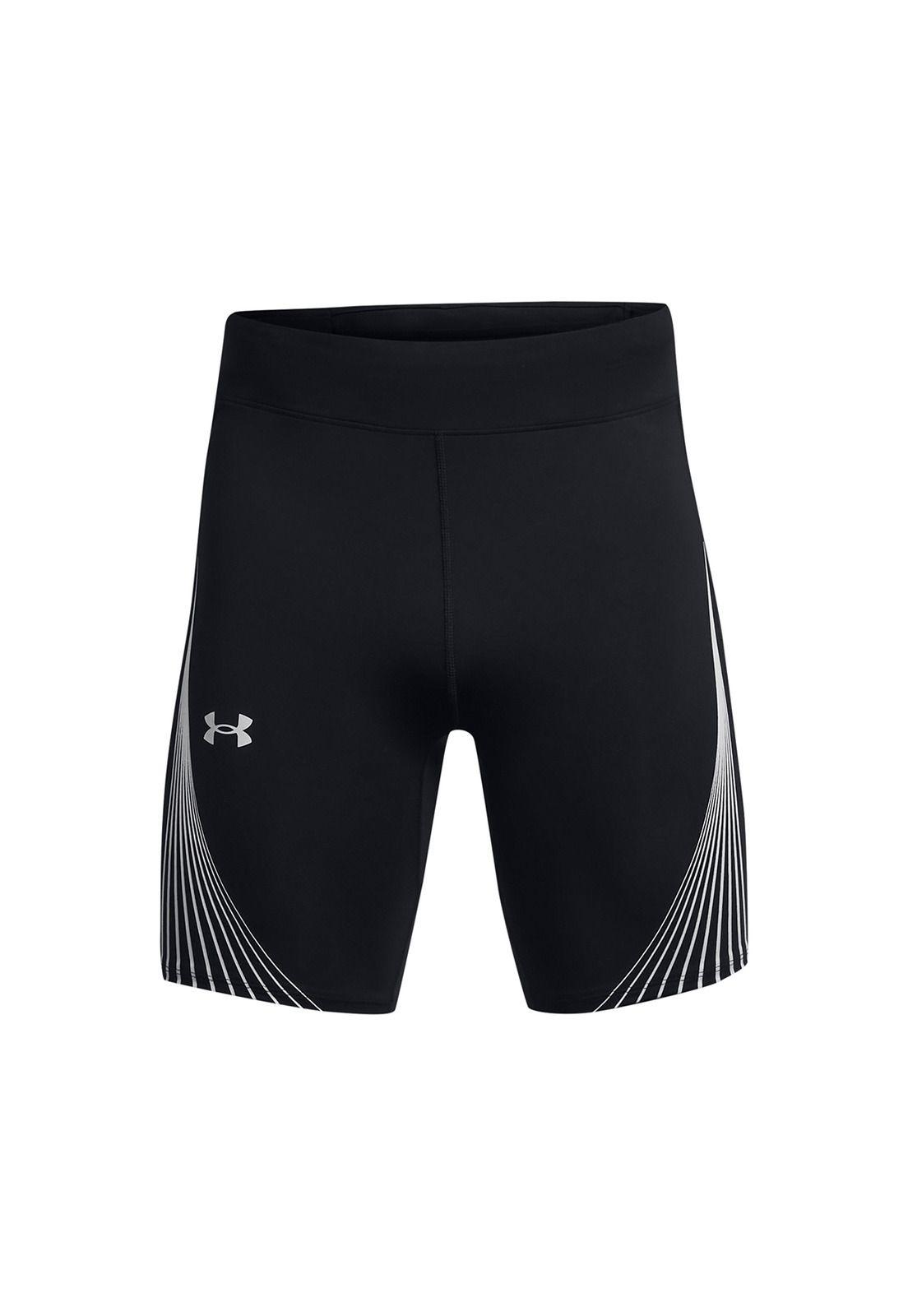 Shorts UA RUSH Qualifier para hombre Negro-0