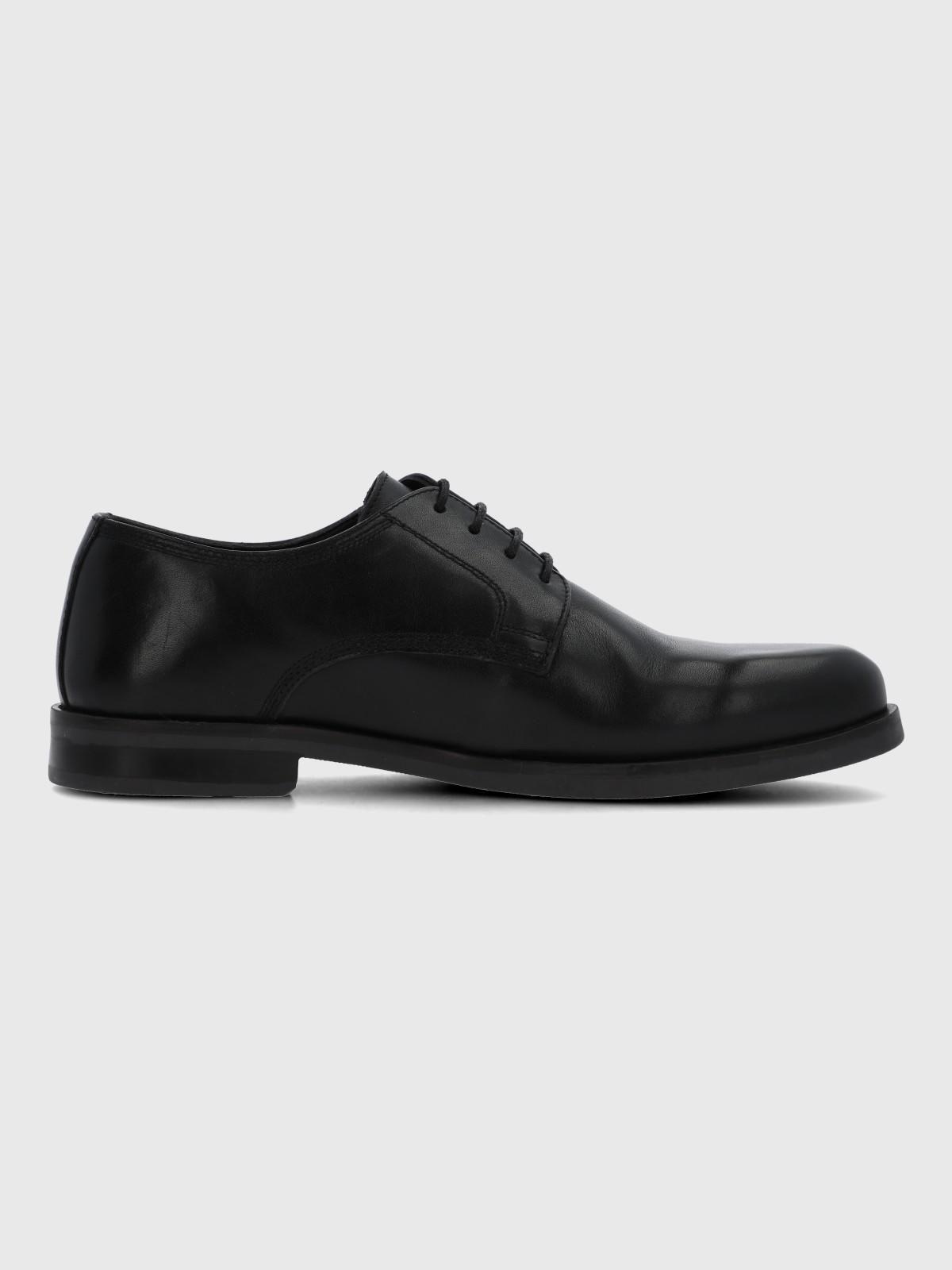 Zapato Cuero Hombre Virtus Negro-1