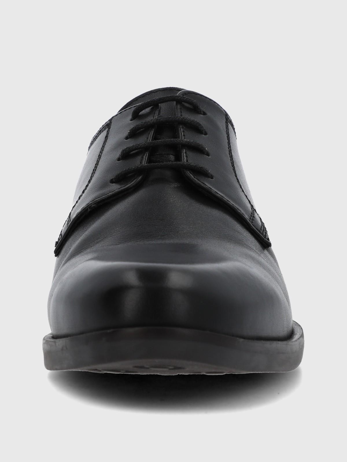 Zapato Cuero Hombre Virtus Negro-3