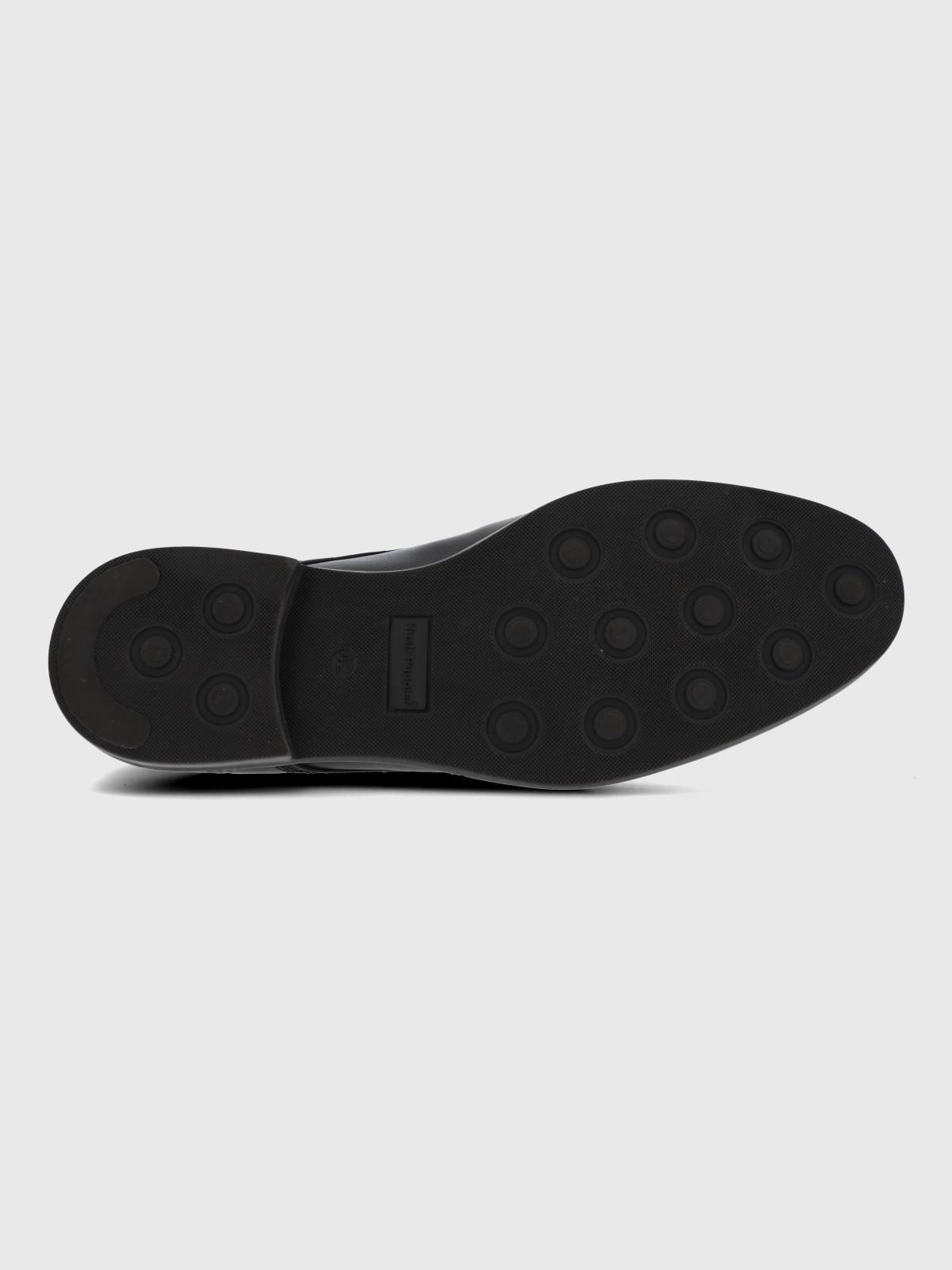 Zapato Cuero Hombre Virtus Negro-7