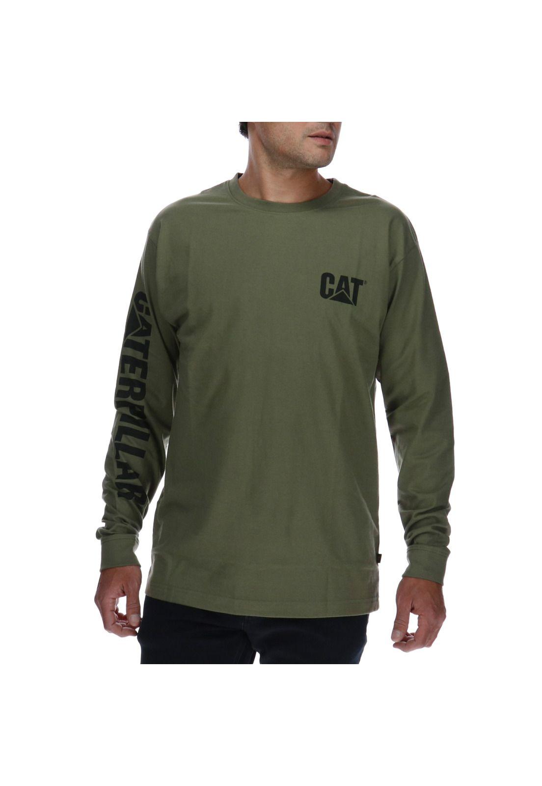 Polera Hombre Trademark Banner Verde-0