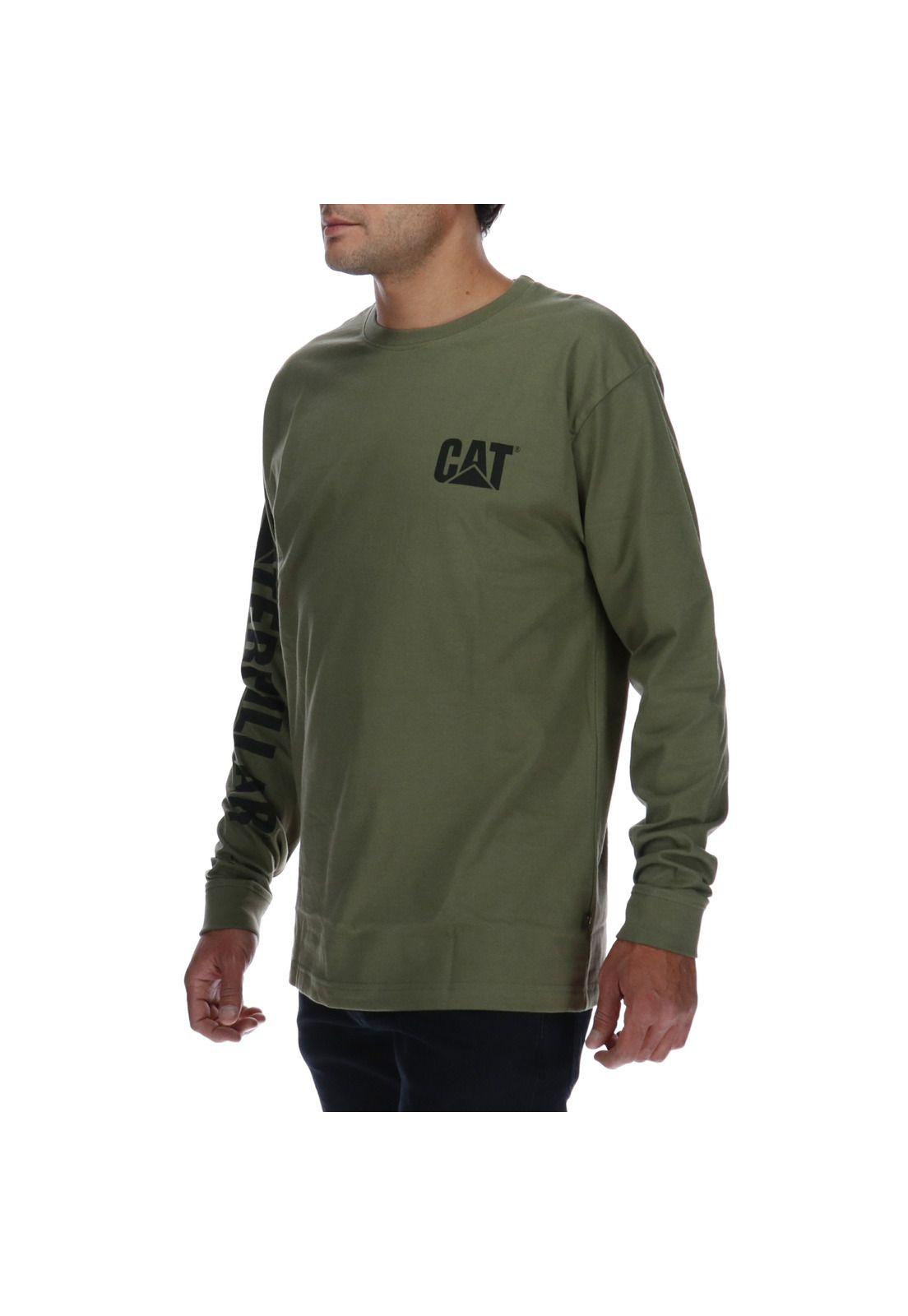 Polera Hombre Trademark Banner Verde-1