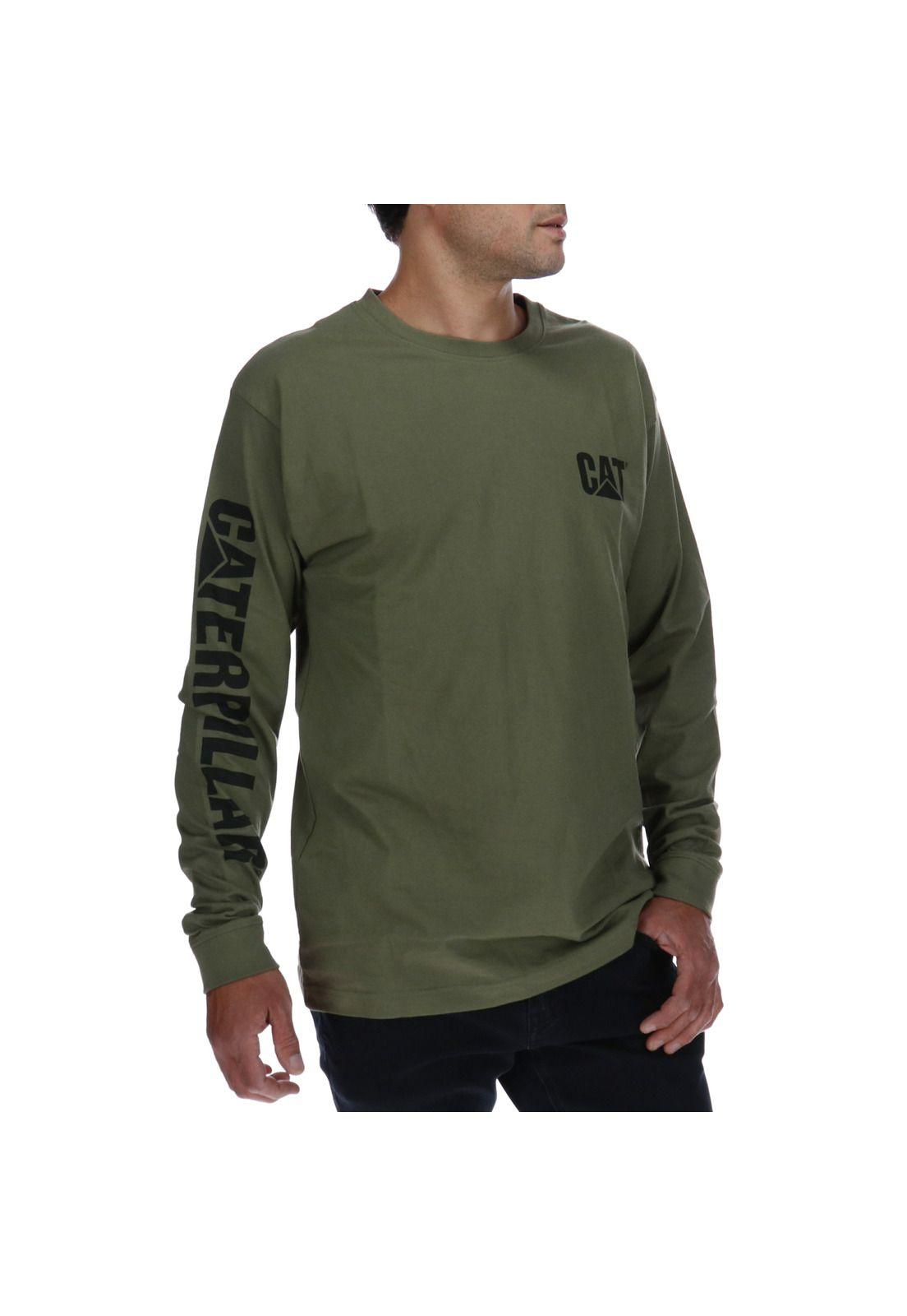Polera Hombre Trademark Banner Verde-3