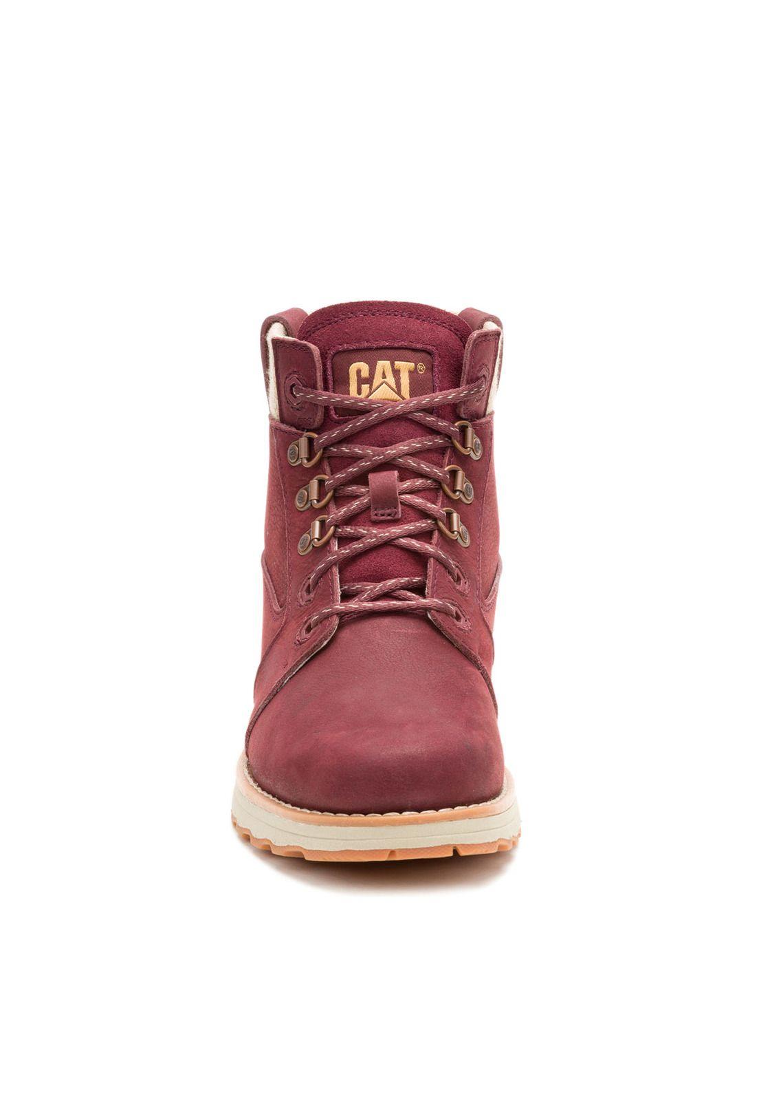 Botin Cuero Mujer Charli Burdeo-4