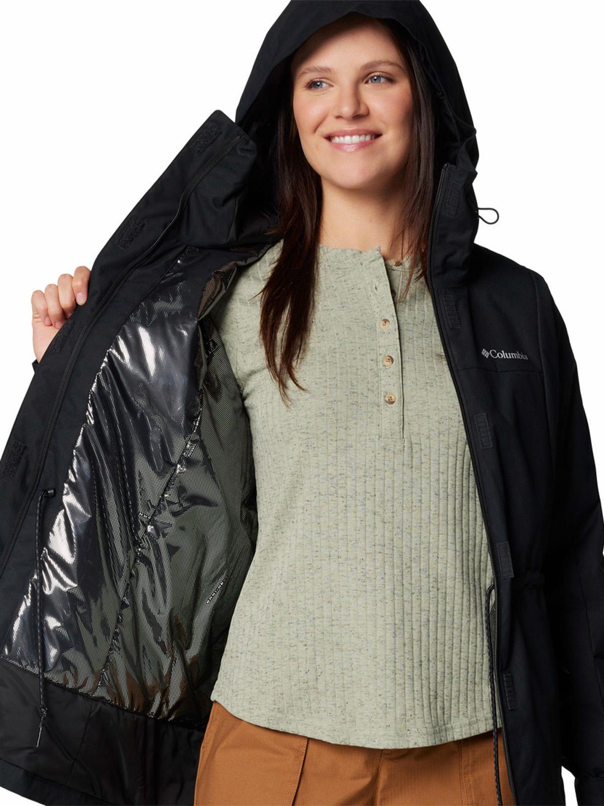 Parka WP Mujer Hikebound II Long Jk Negro-4