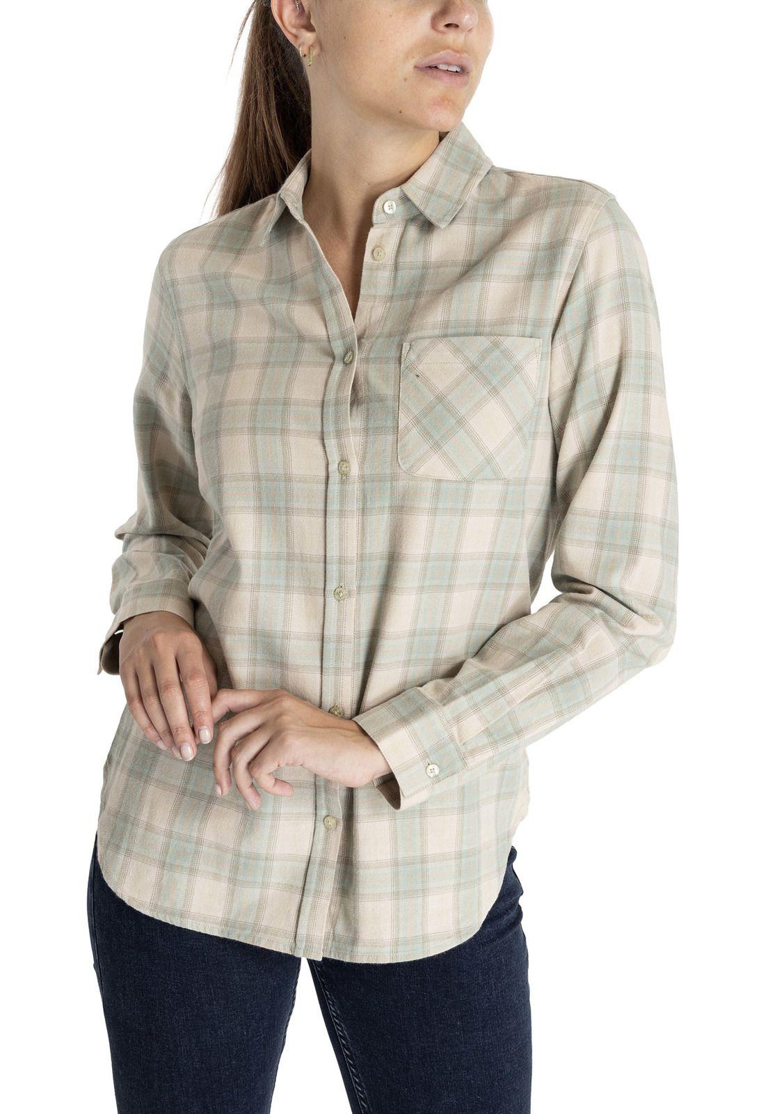 Blusa M/L Mujer Vesle Verde-4