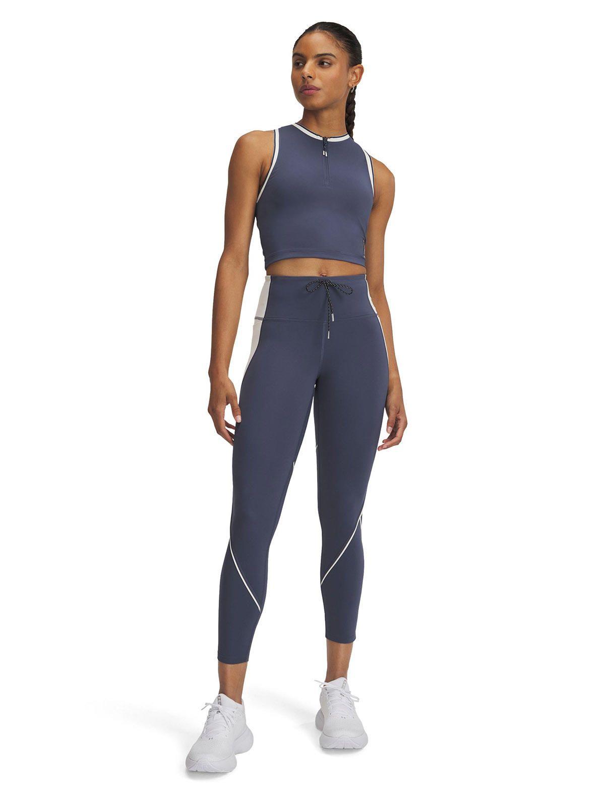 Calza Ua Run 96 Gris Para Mujer-3