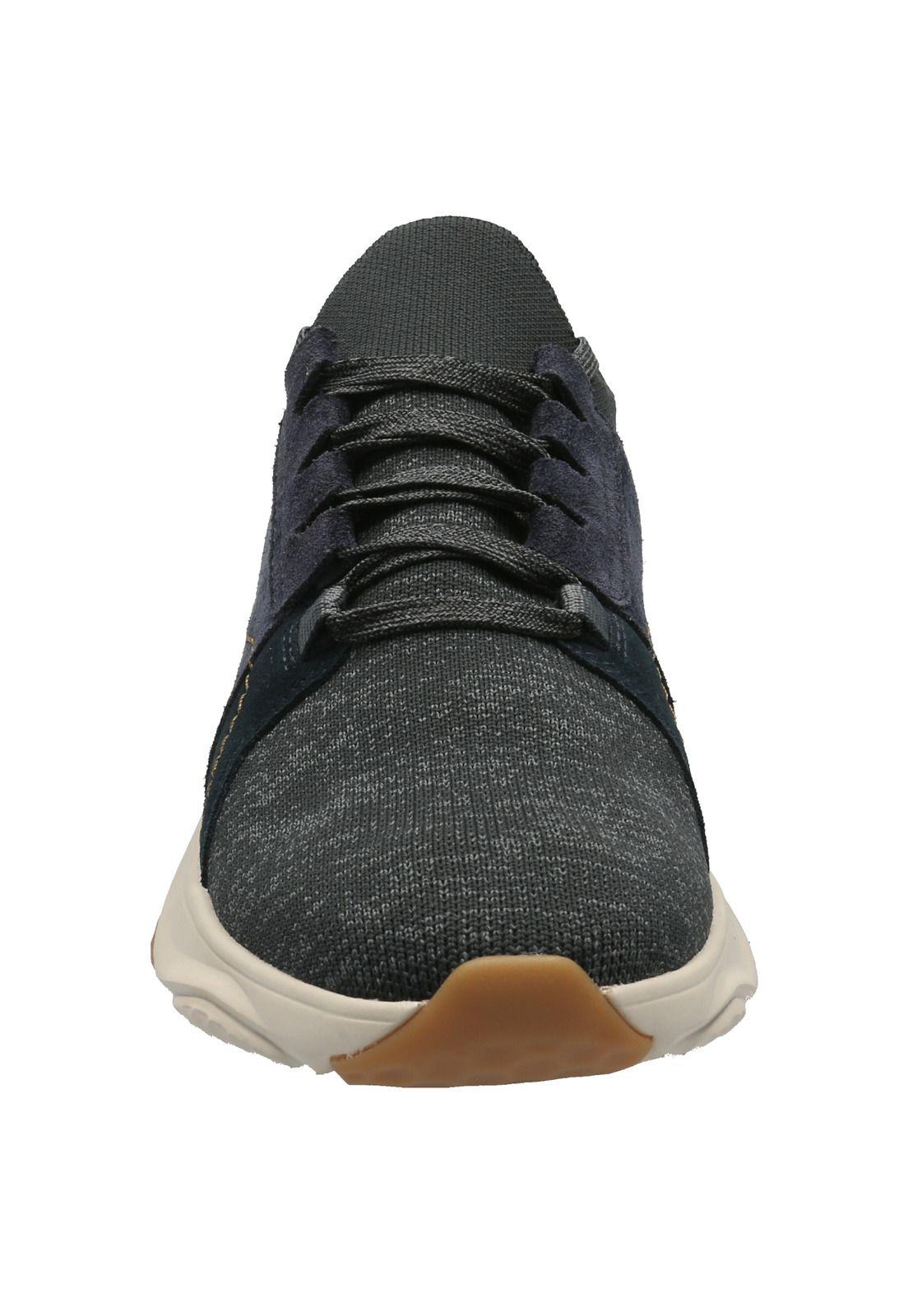 Zapatilla Hombre Nevado Gris Azulado-2