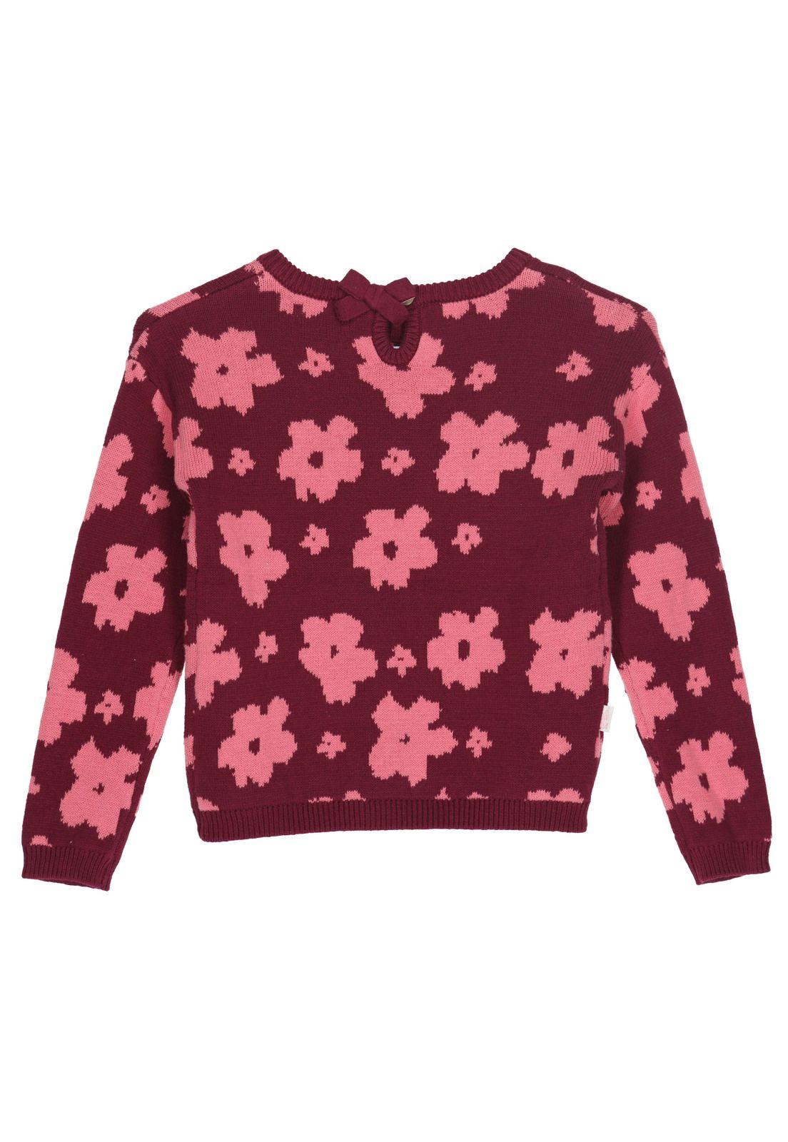 Sweater Niña Gaia Rosado-5