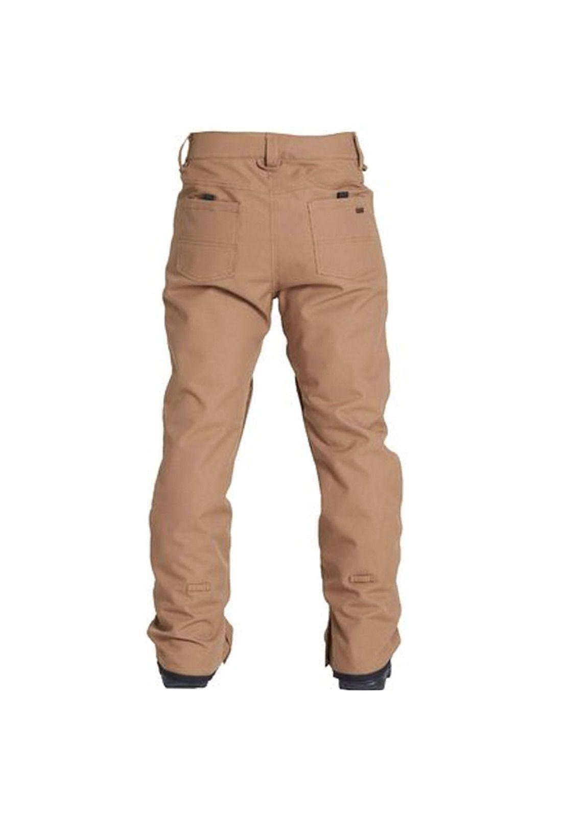 Pantalón De Ski Hombre Outsider Café-1
