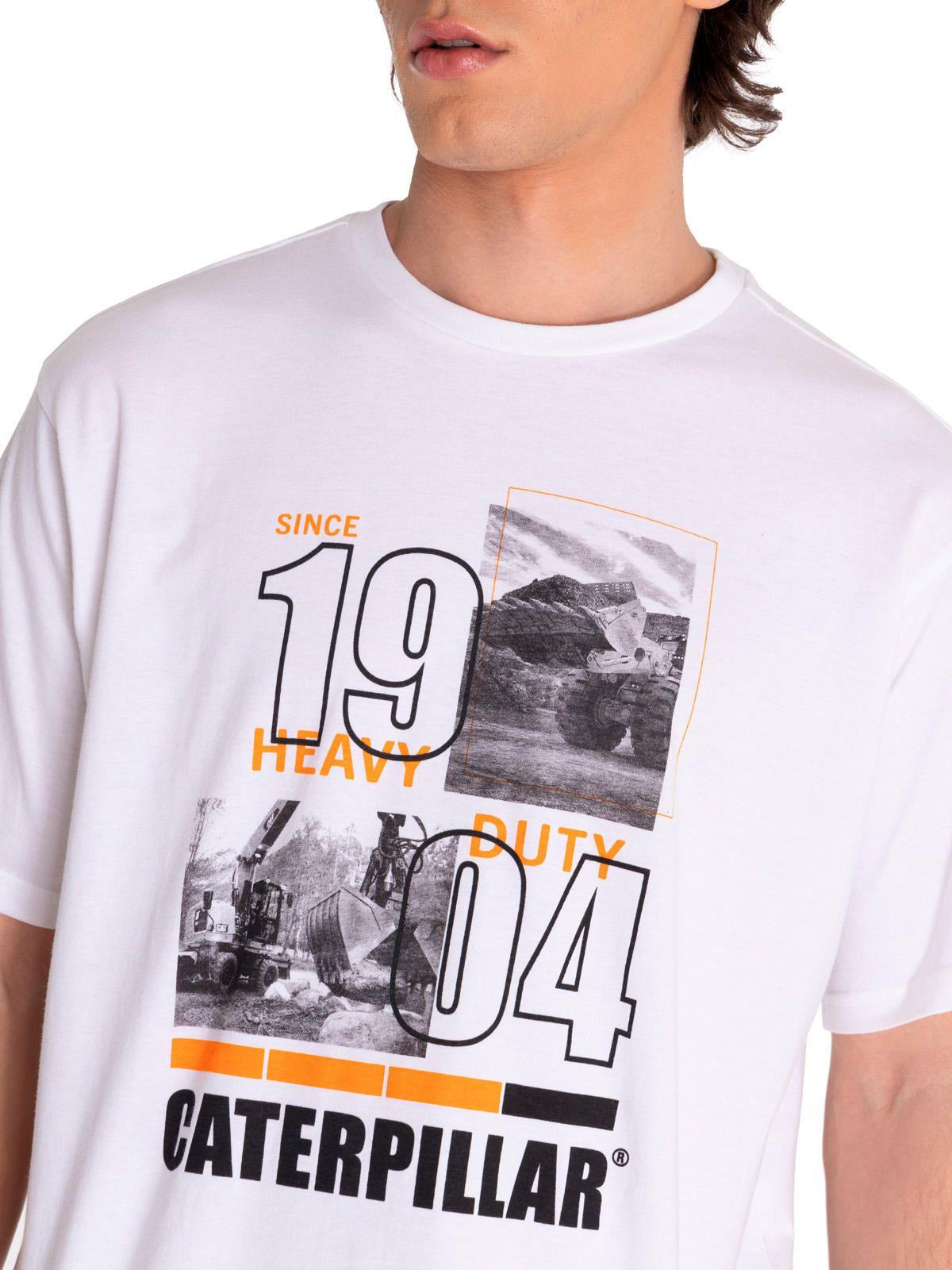 Polera Manga Corta Hombre Workwear Graphic4 Blanco-4