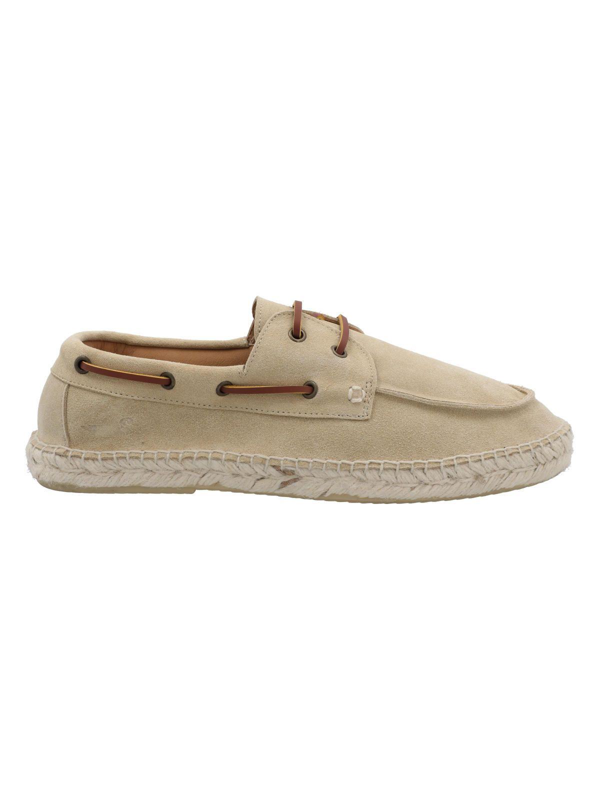 Alpargata Cuero Hombre Cona Beige-0