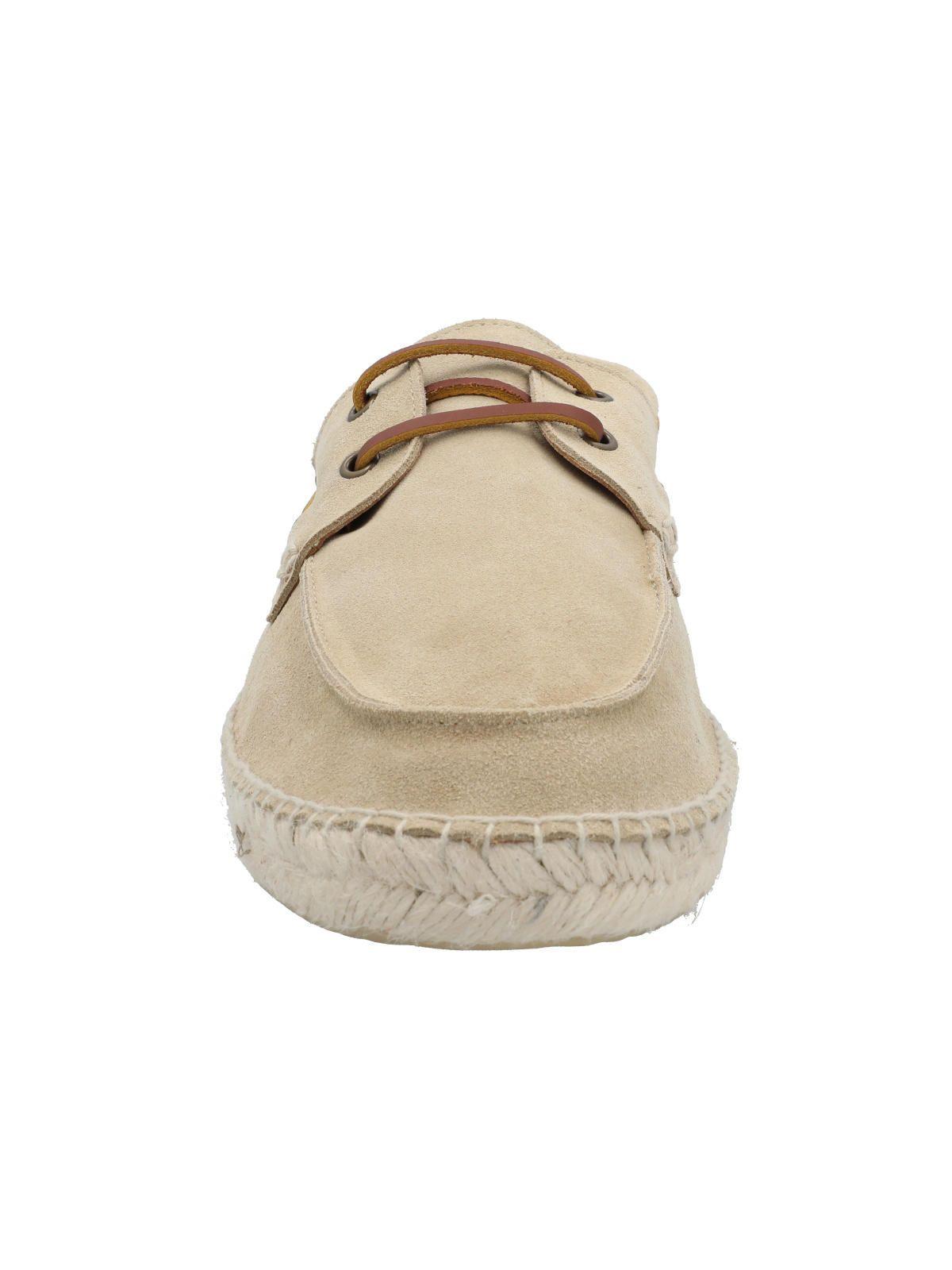 Alpargata Cuero Hombre Cona Beige-3