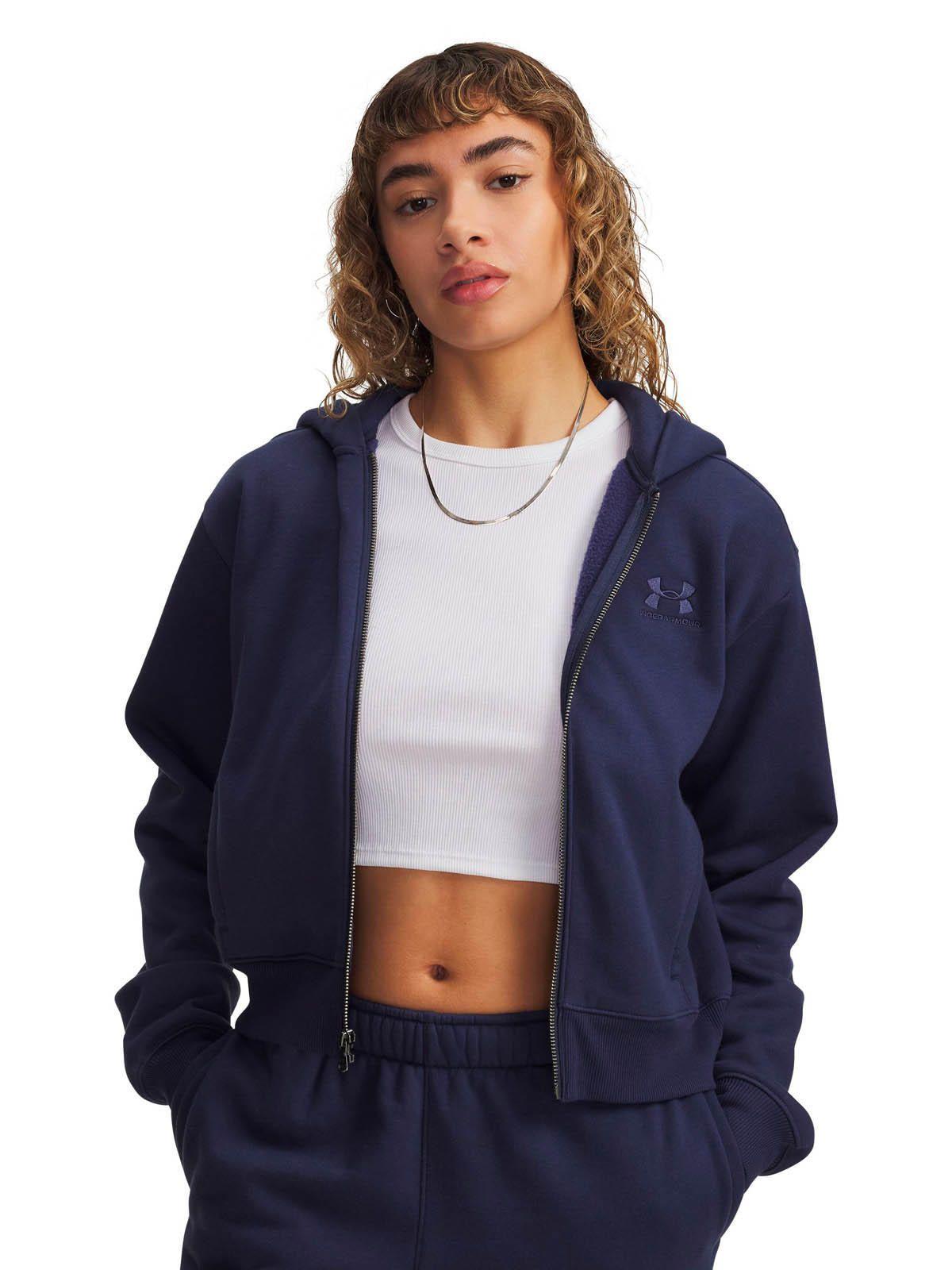 Poleron Lifestyle para mujer Icon Vida Fleece azul -0