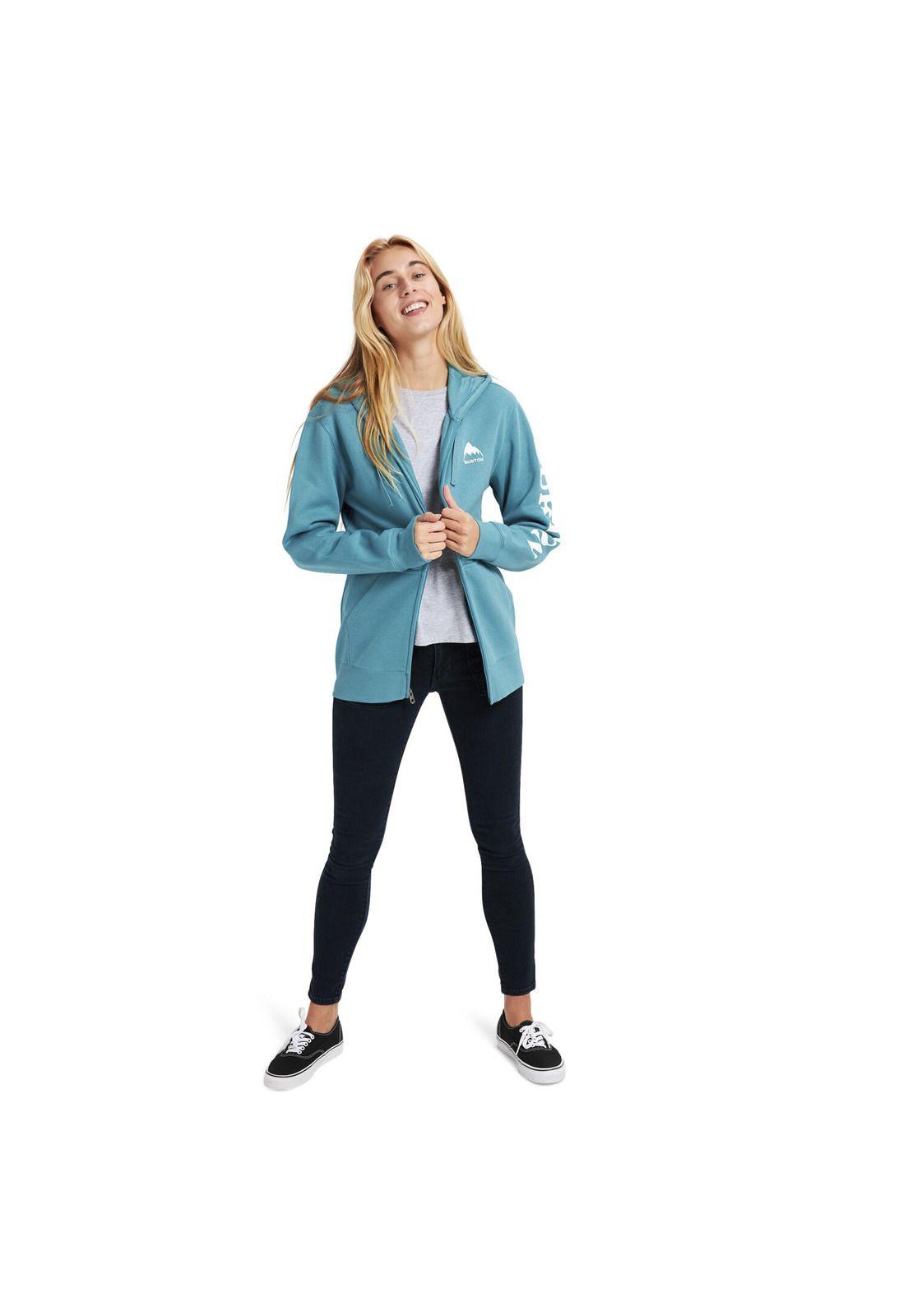 Polerón Unisex Elite Full-Zip Celeste-1