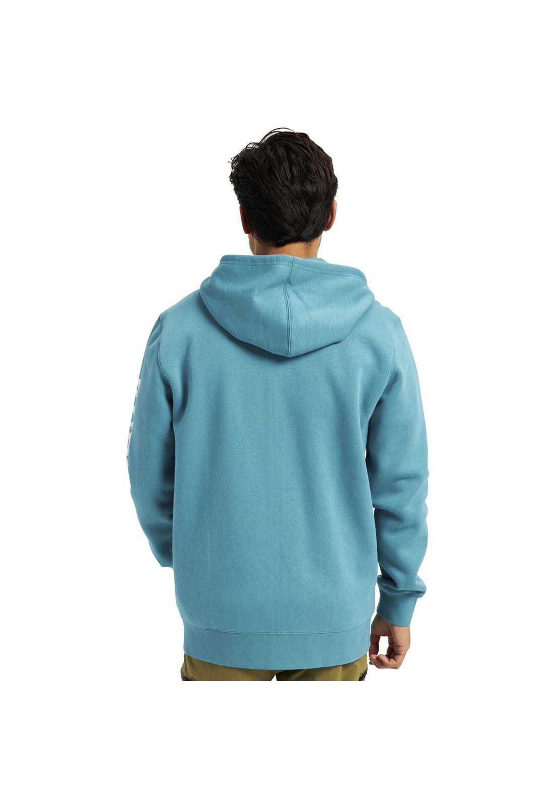 Polerón Unisex Elite Full-Zip Celeste-2