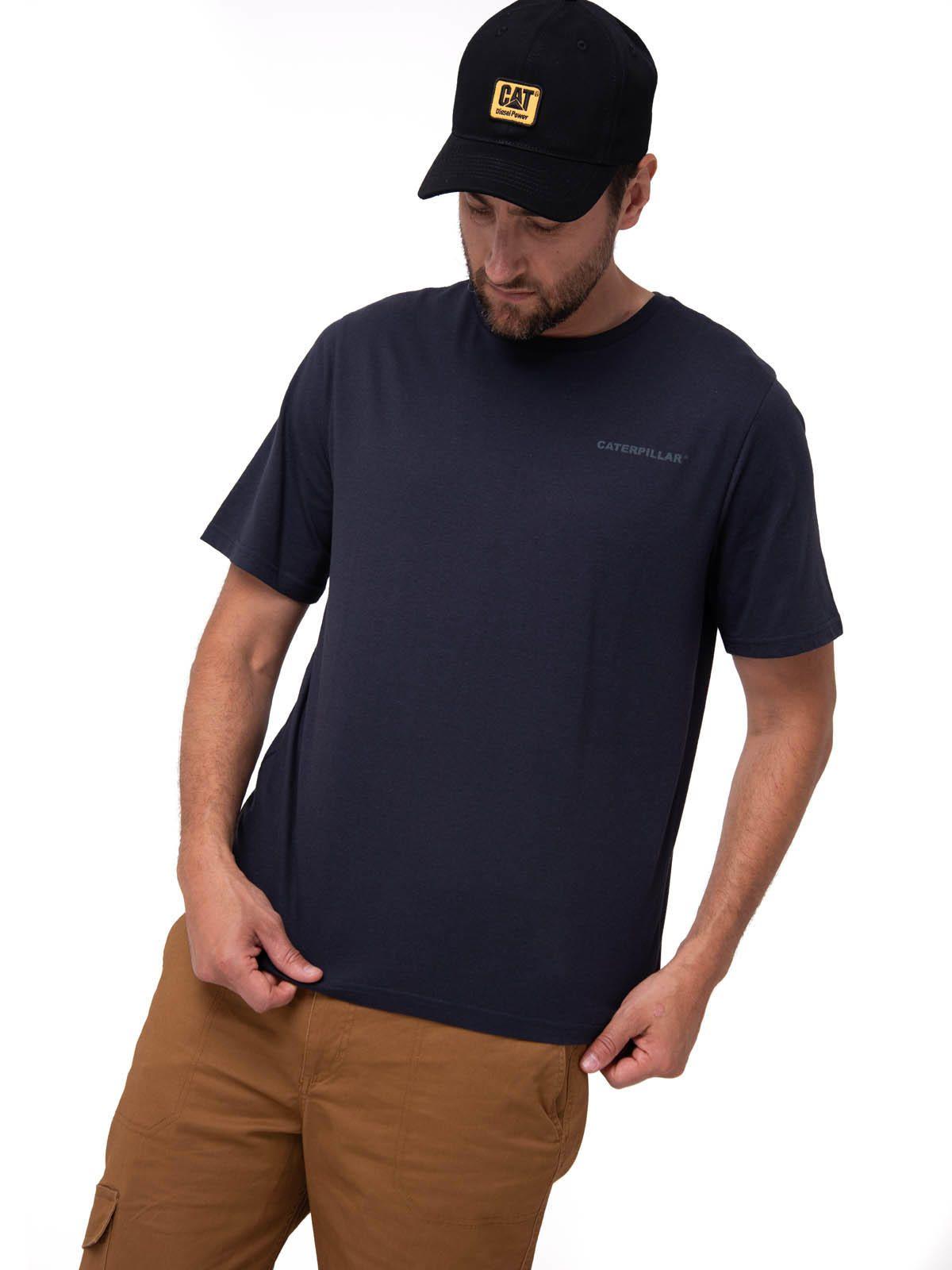 Polera Manga Corta Hombre Heritage Azul-0