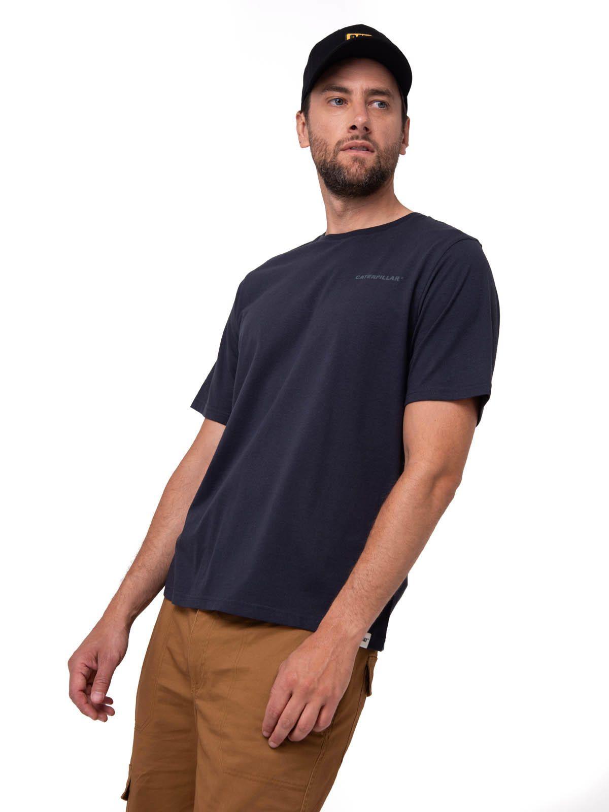 Polera Manga Corta Hombre Heritage Azul-1