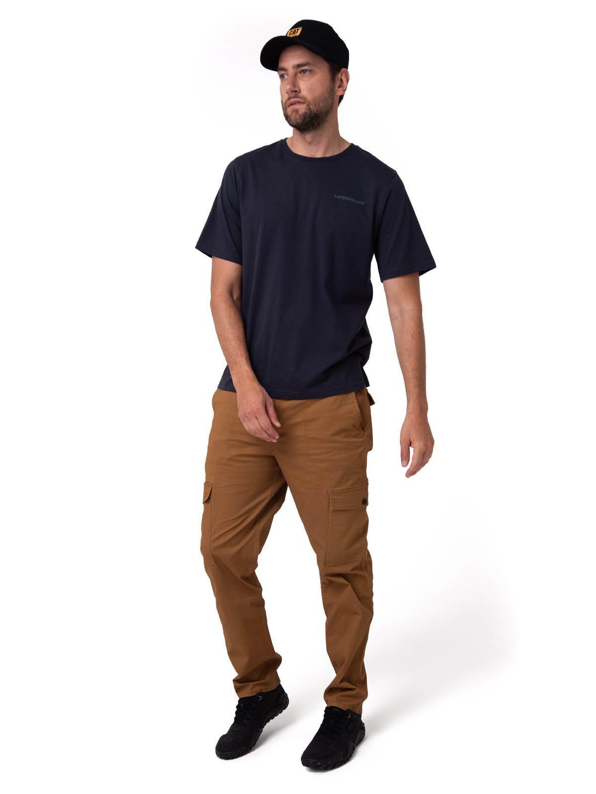 Polera Manga Corta Hombre Heritage Azul-5