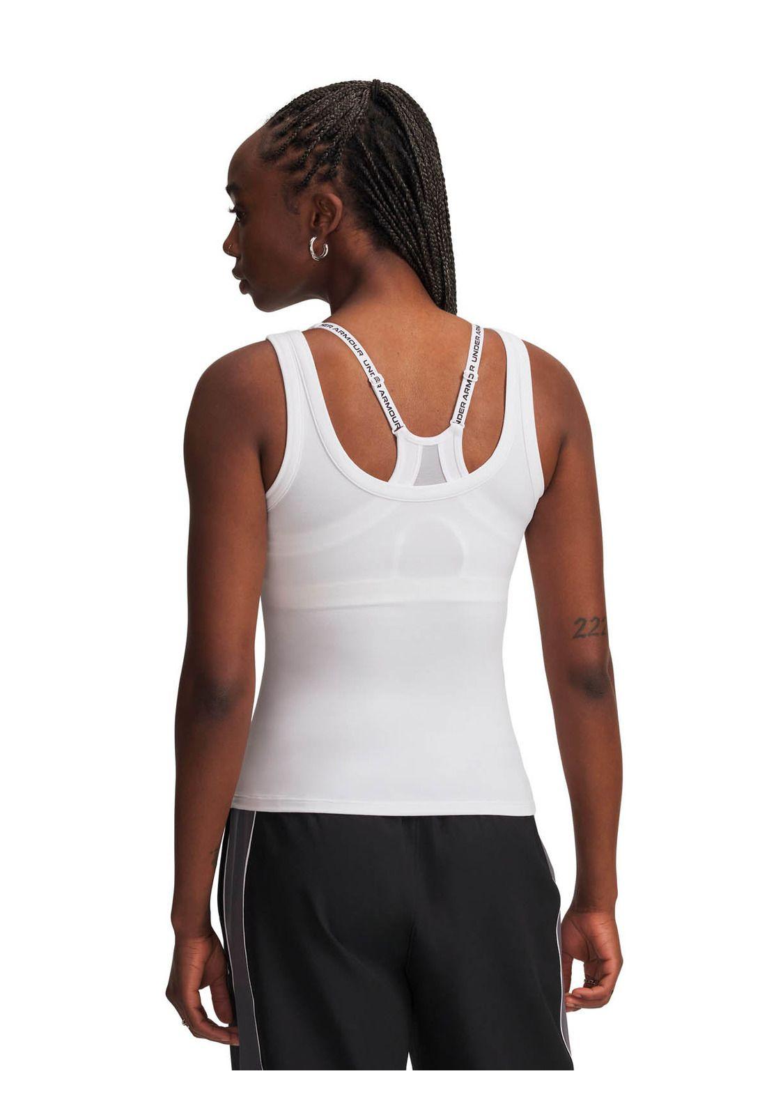 Polera Tank de Training  mujer Meridian Core Blanco -1