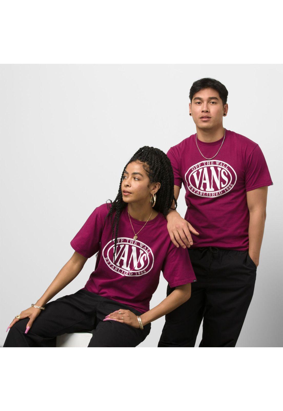 Polera M/C Hombre Oval Type Ss Tee Purple Potion-0