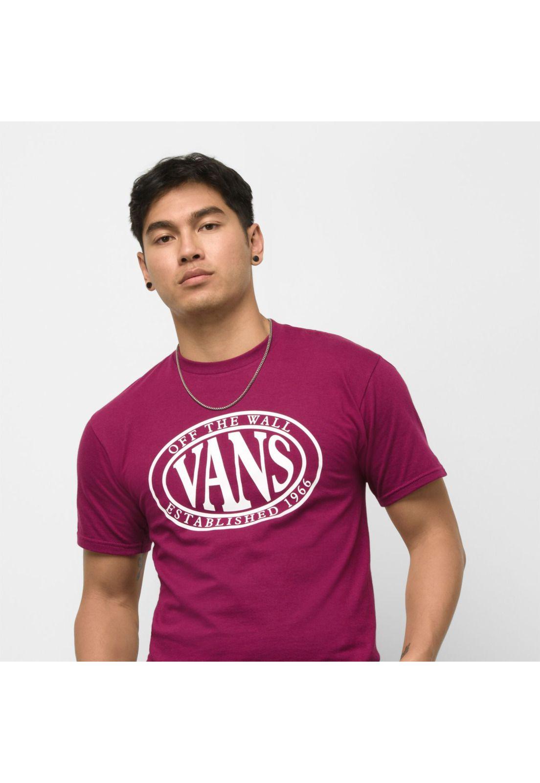 Polera M/C Hombre Oval Type Ss Tee Purple Potion-3