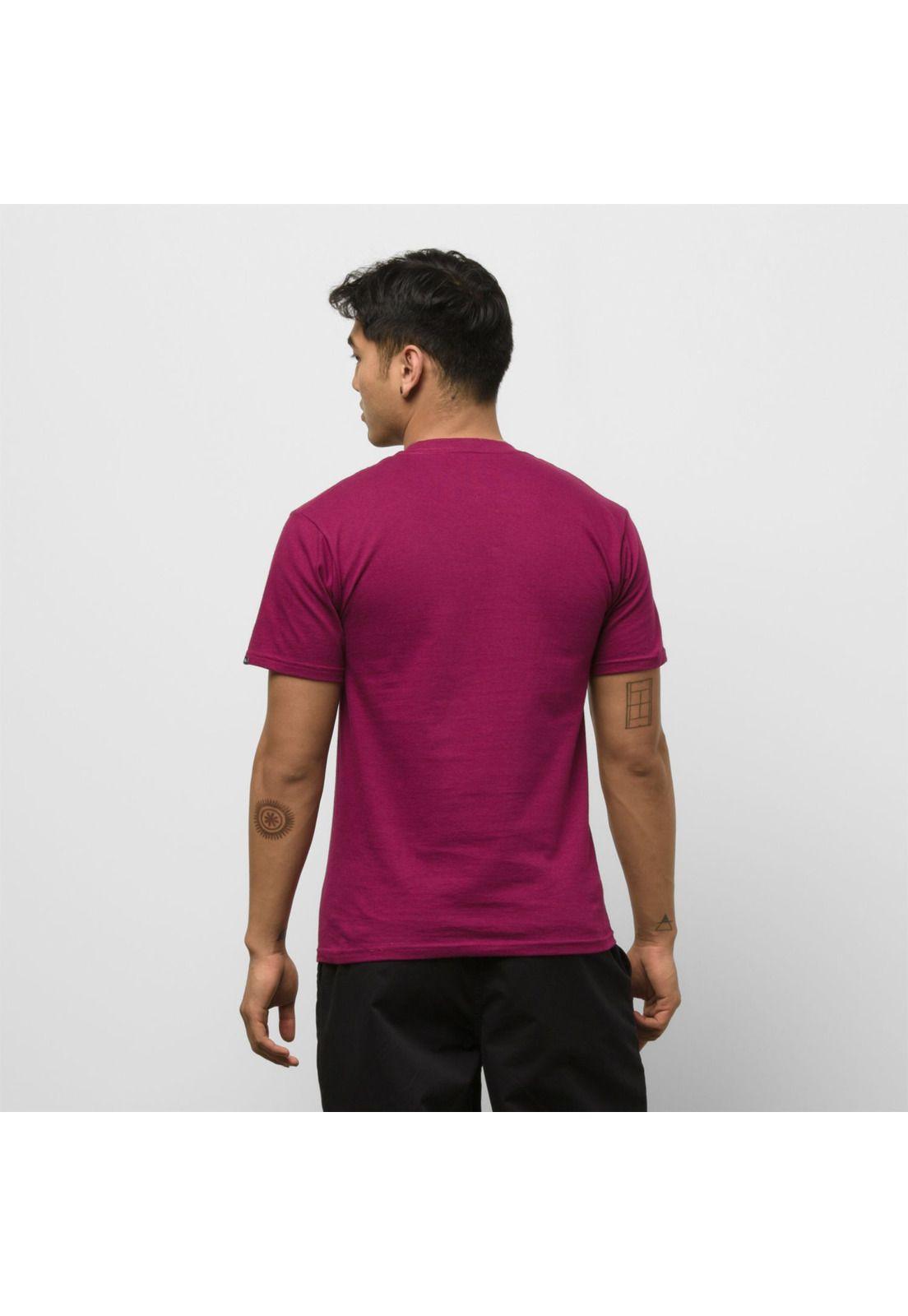 Polera M/C Hombre Oval Type Ss Tee Purple Potion-4