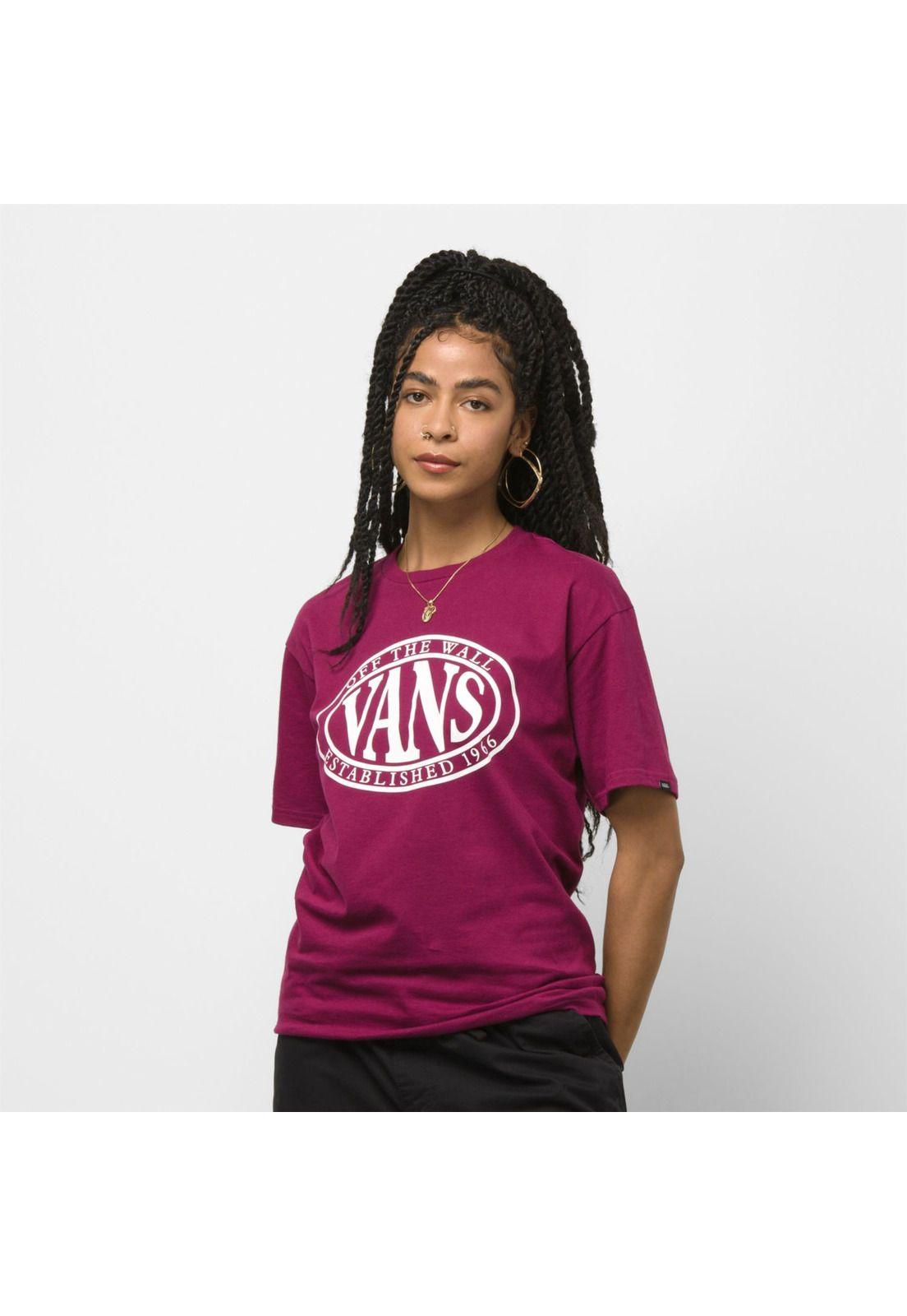 Polera M/C Hombre Oval Type Ss Tee Purple Potion-5