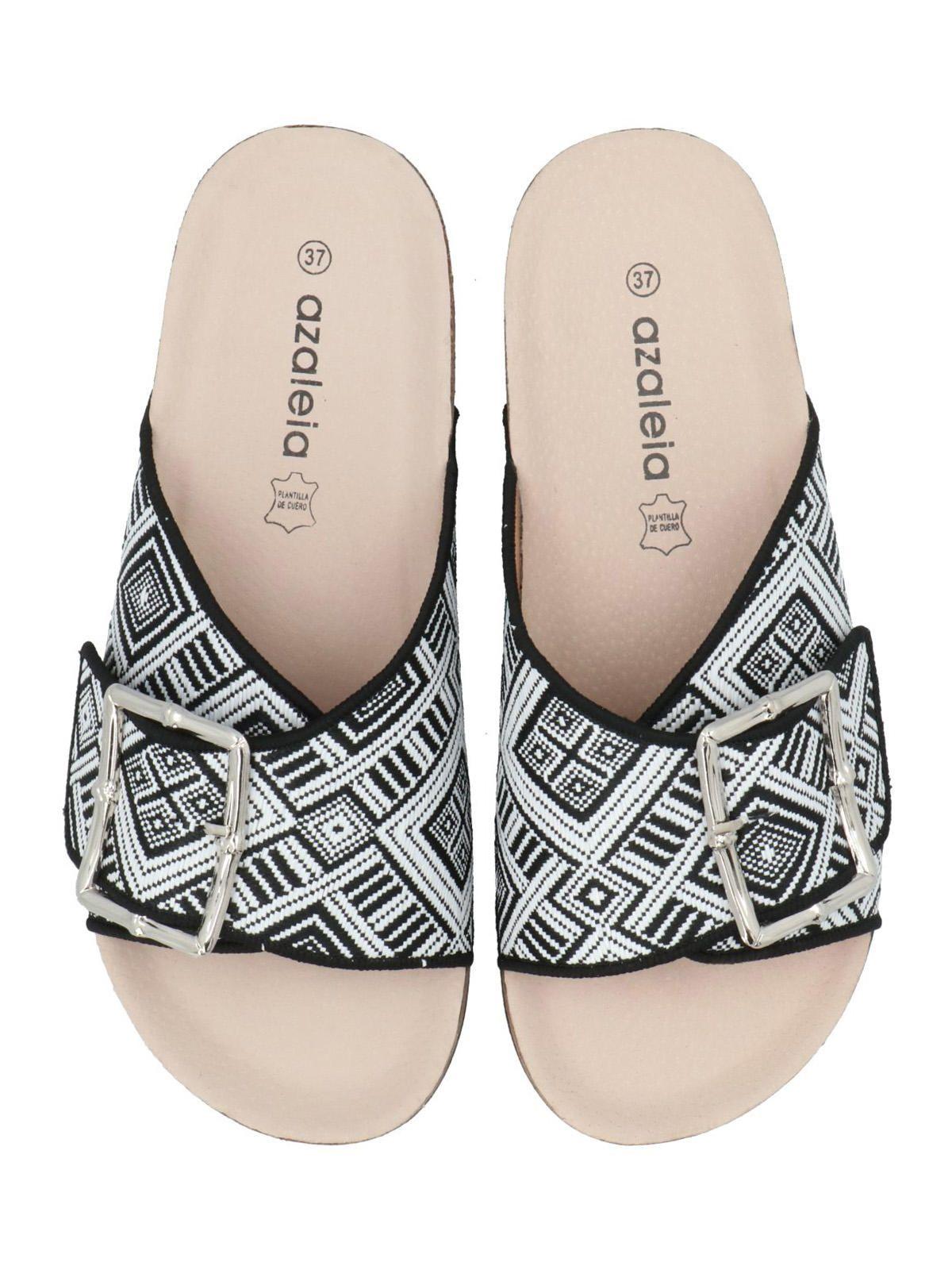 Sandalia Mujer Aryana Negro-7