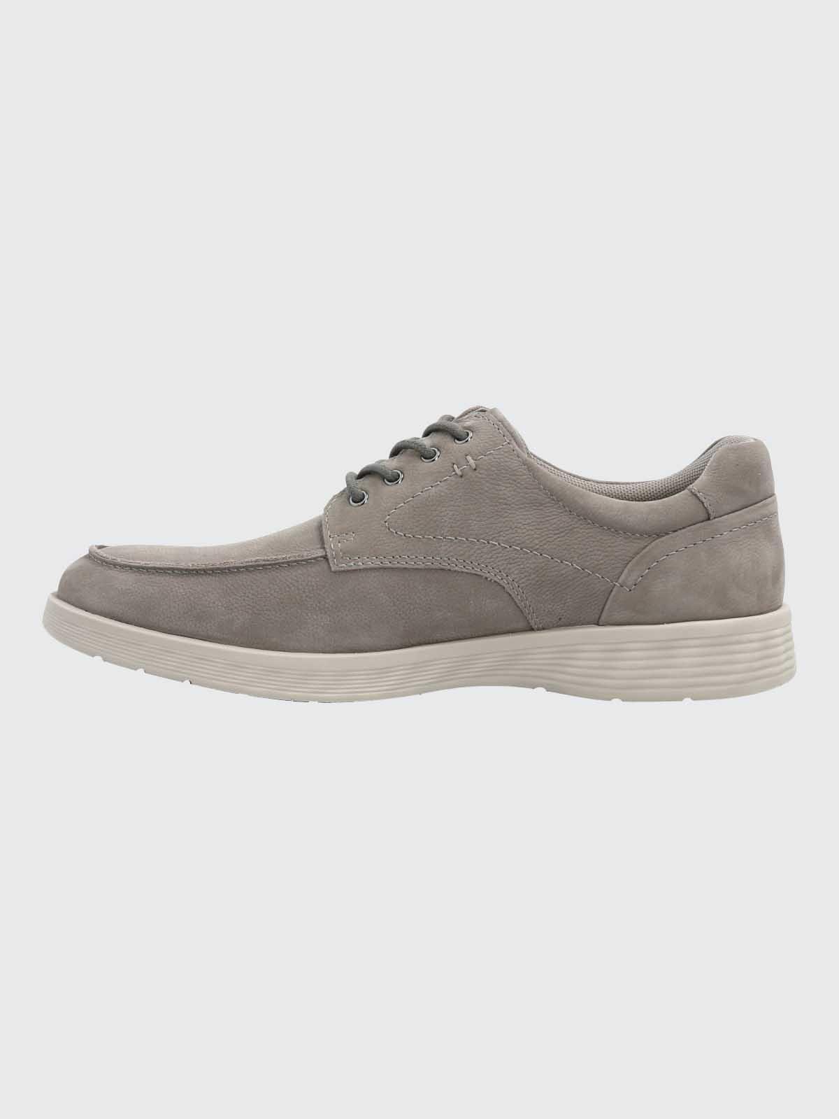 Zapato Cuero Hombre Spinal Broke Gris-5