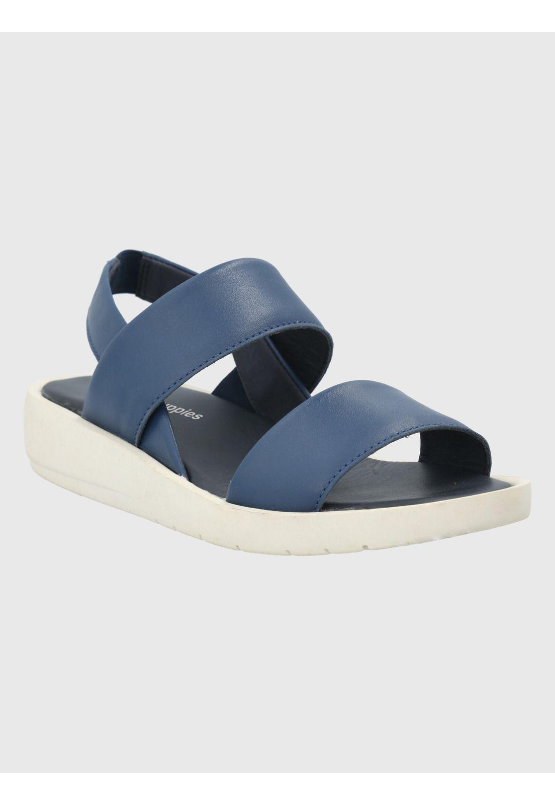 Sandalia Azul Mujer Queen Clap -0