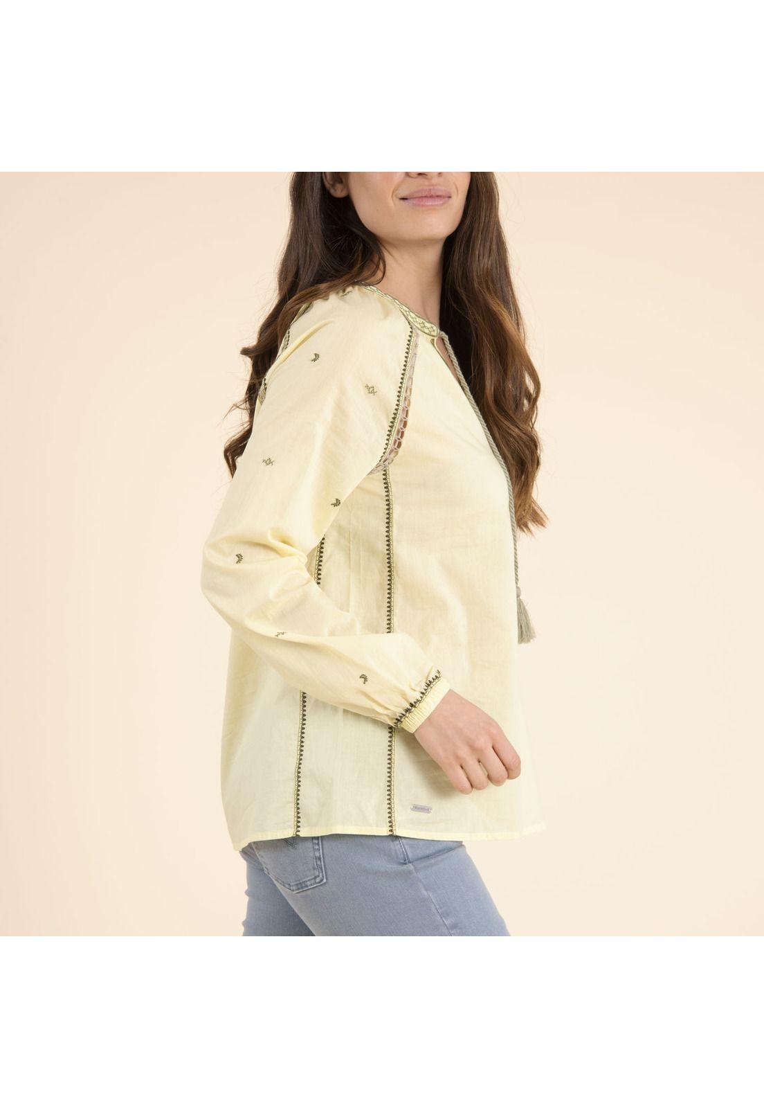 Blusa Algodón Orgánico Mujer Rachel Lima-2