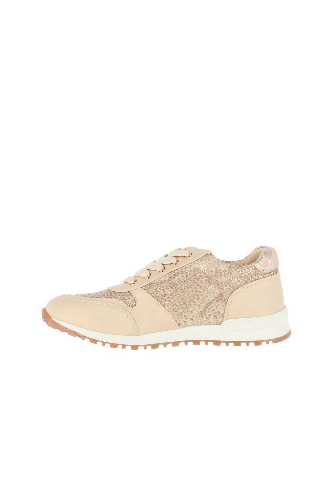 Zapatilla  Americana Ii Beige-2