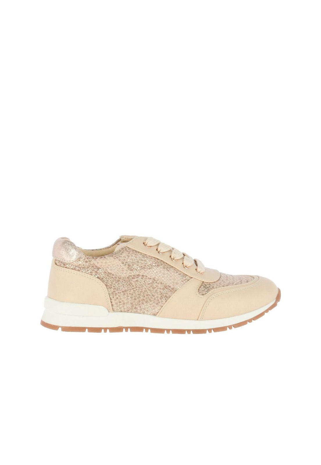 Zapatilla  Americana Ii Beige-3