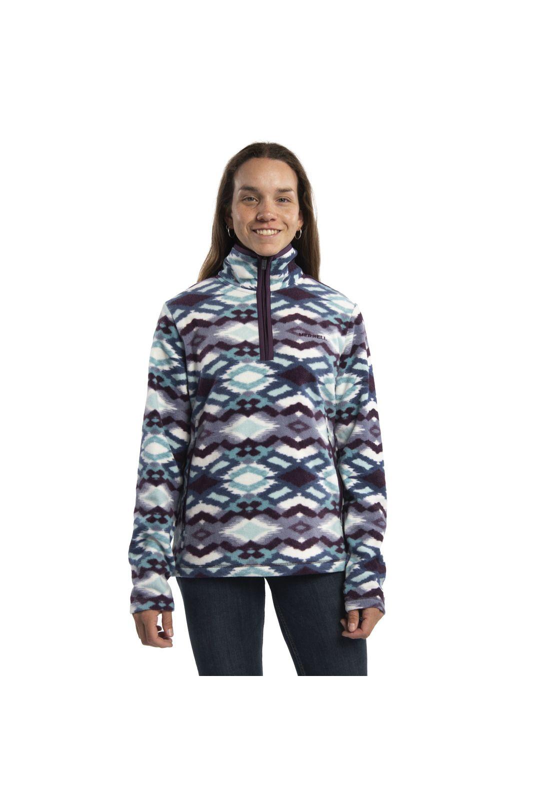 Polar Mujer Print Polar Celeste-0