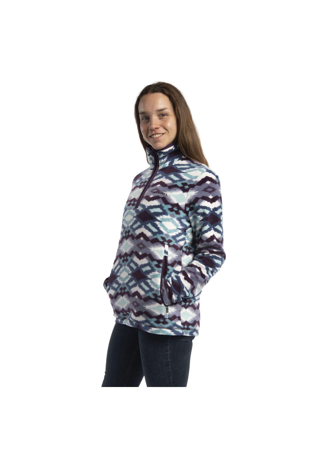 Polar Mujer Print Polar Celeste-1