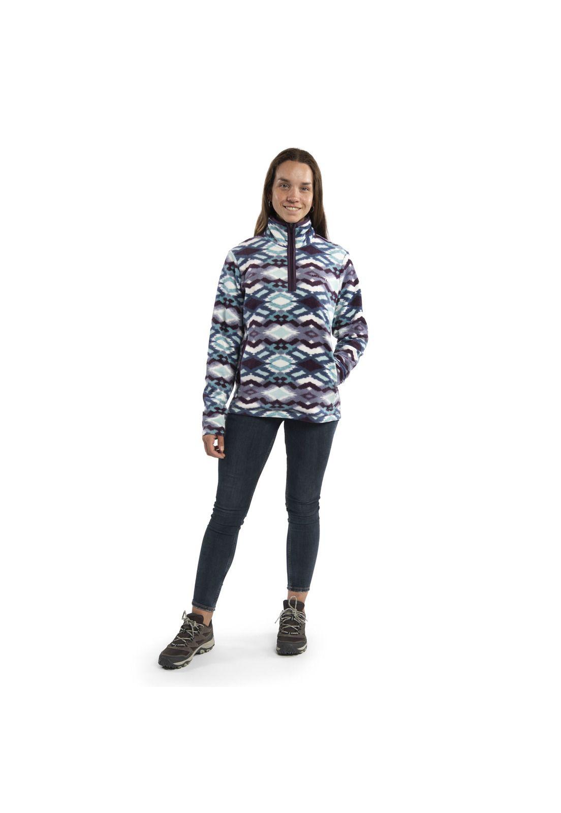 Polar Mujer Print Polar Celeste-5