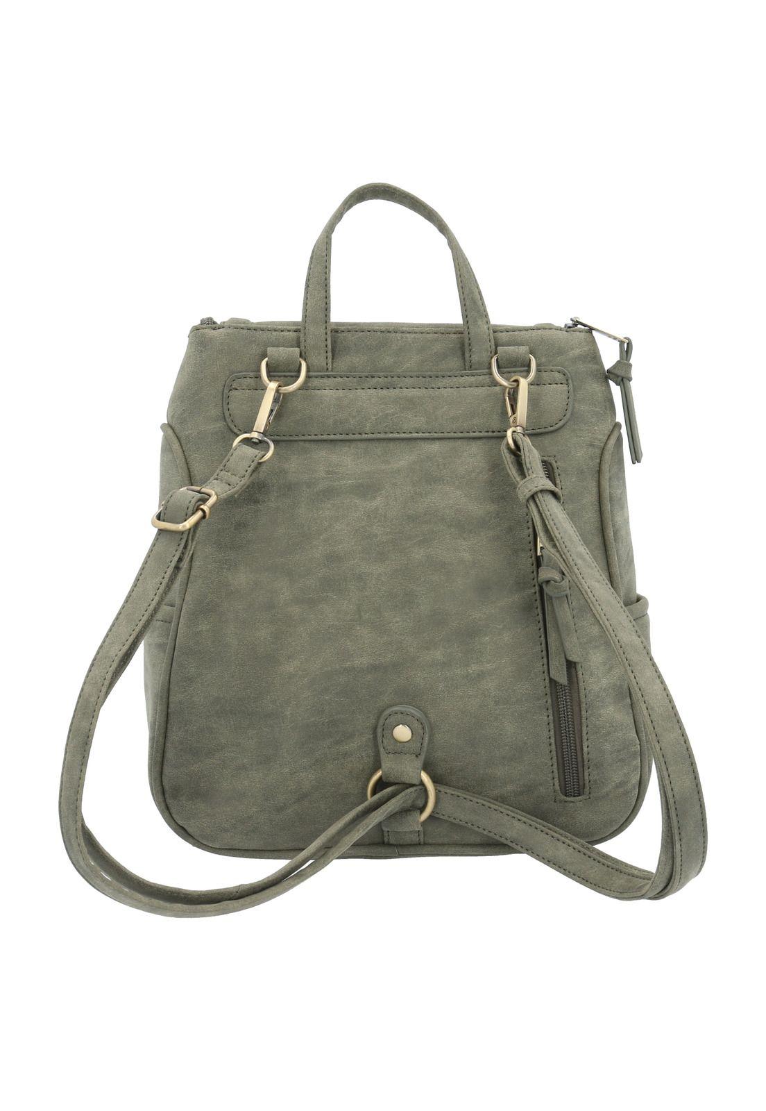 Mochila Mujer Burke Backbag Verde-2