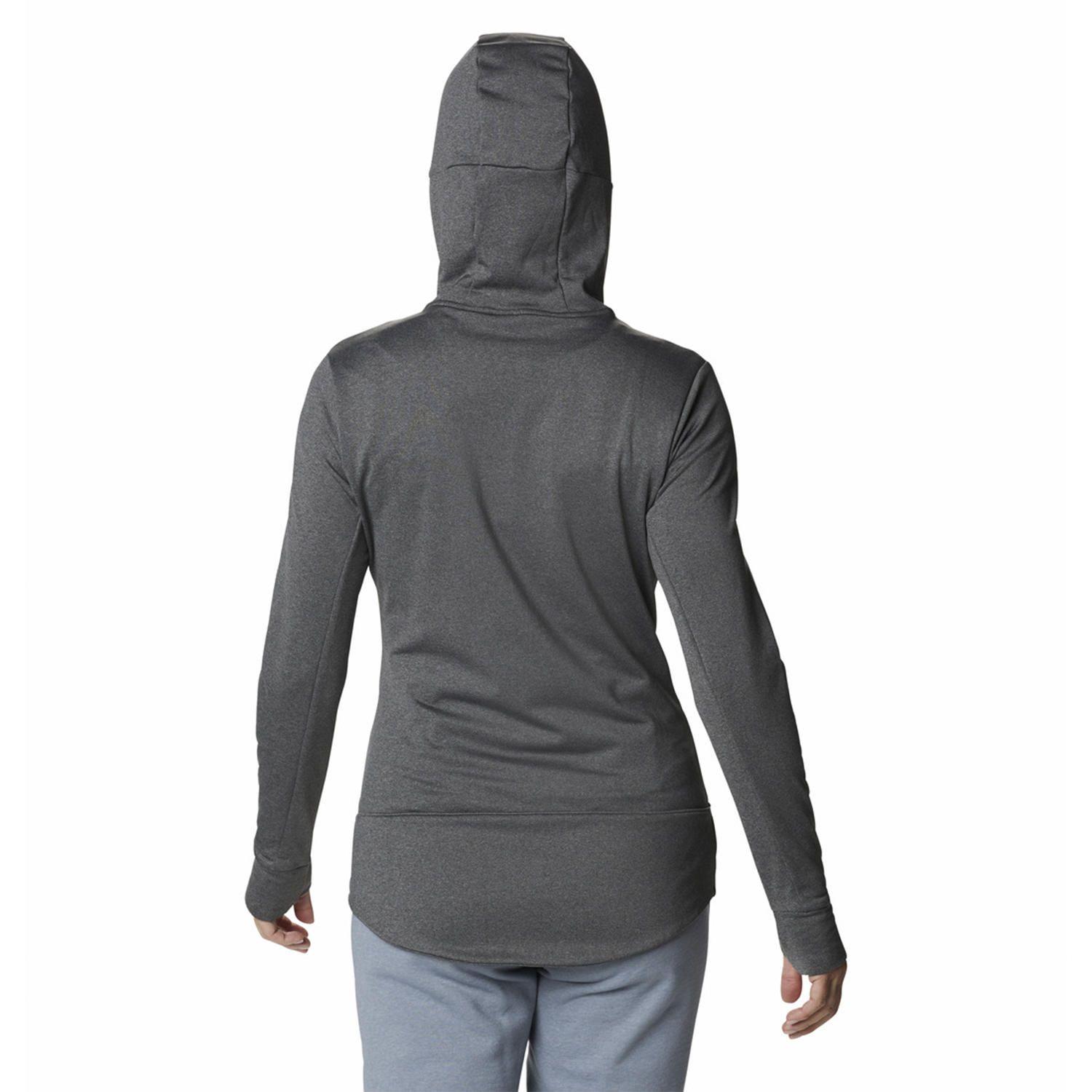 Polerón Mujer Windgates Tech Fleec Gris-3